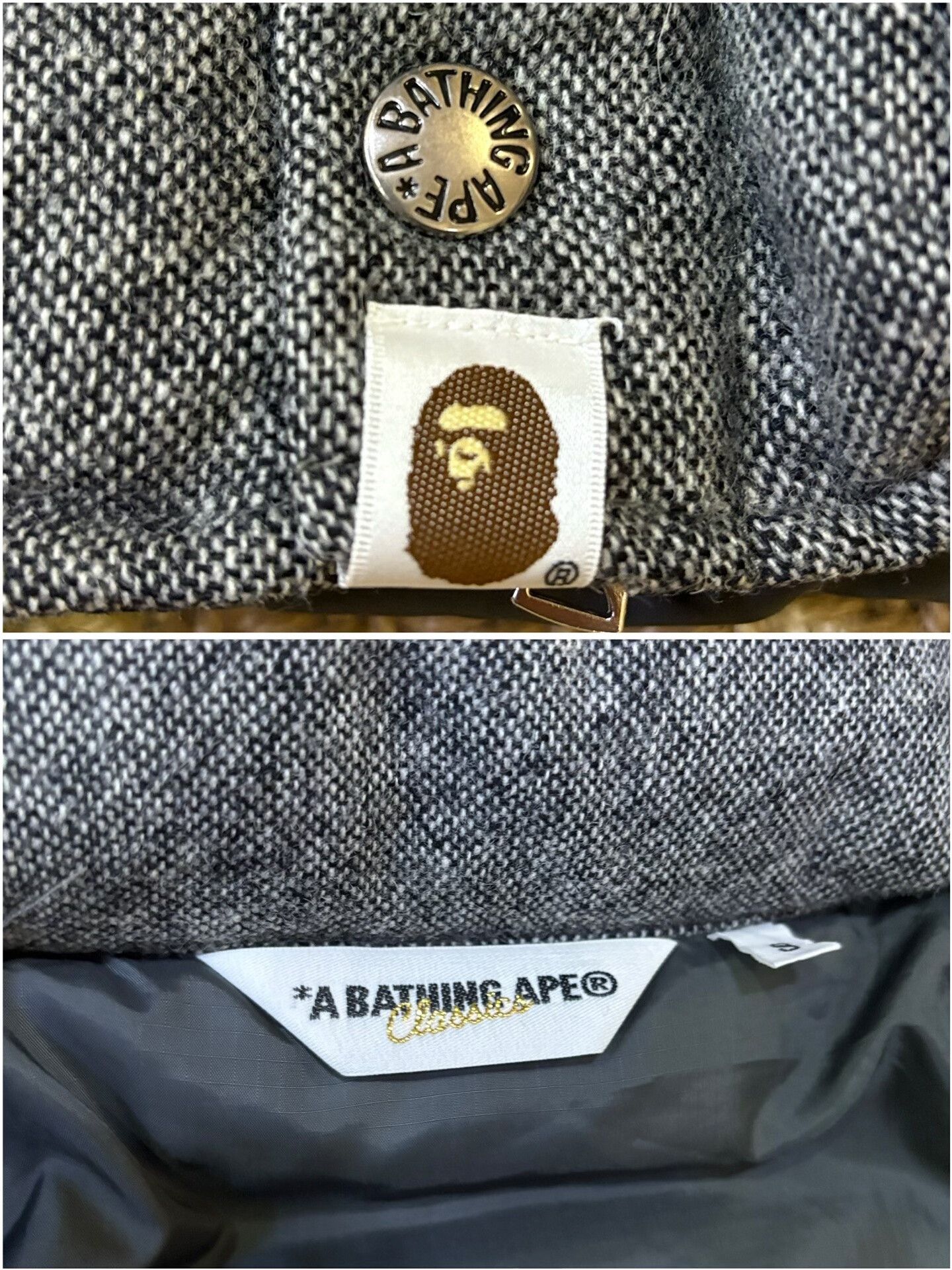 Bape bape windstopper wool down jacket size s Size US S / EU 44-46 / 1 - 8 Thumbnail