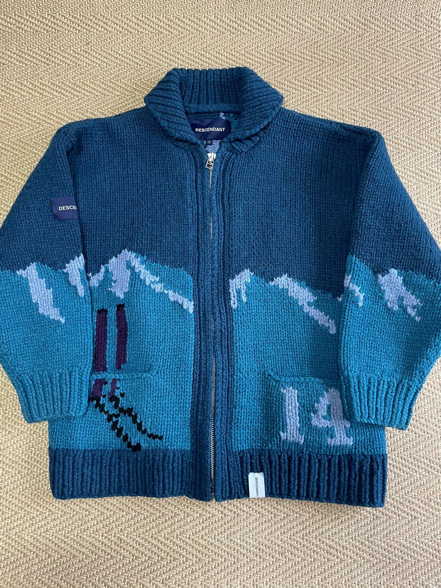 Descendant descendant ski cowichan knit sweater jacket Size US S / EU 44-46 / 1 - 5 Thumbnail