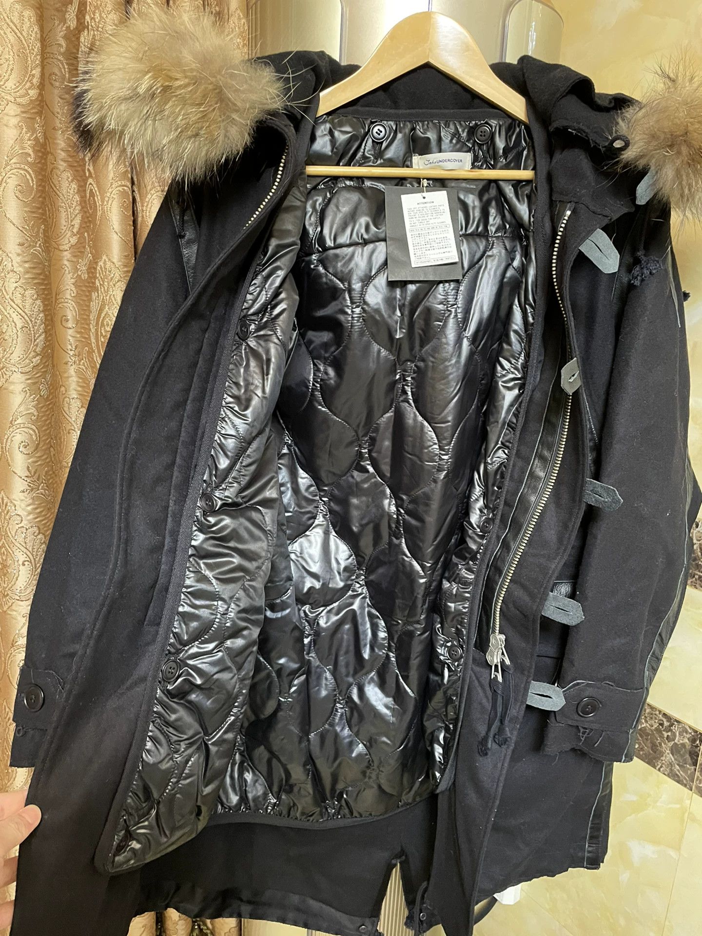 John Undercover long cotton coat with removable lining Size US M / EU 48-50 / 2 - 5 Thumbnail