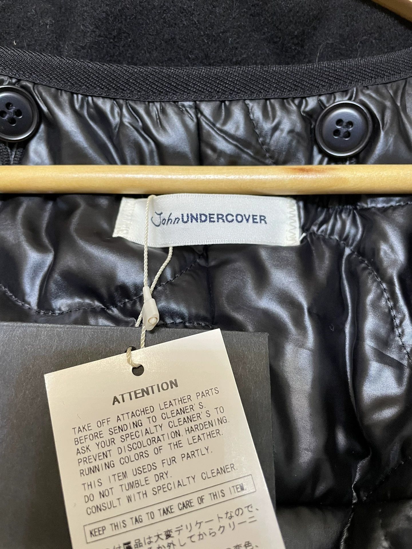 John Undercover long cotton coat with removable lining Size US M / EU 48-50 / 2 - 8 Thumbnail