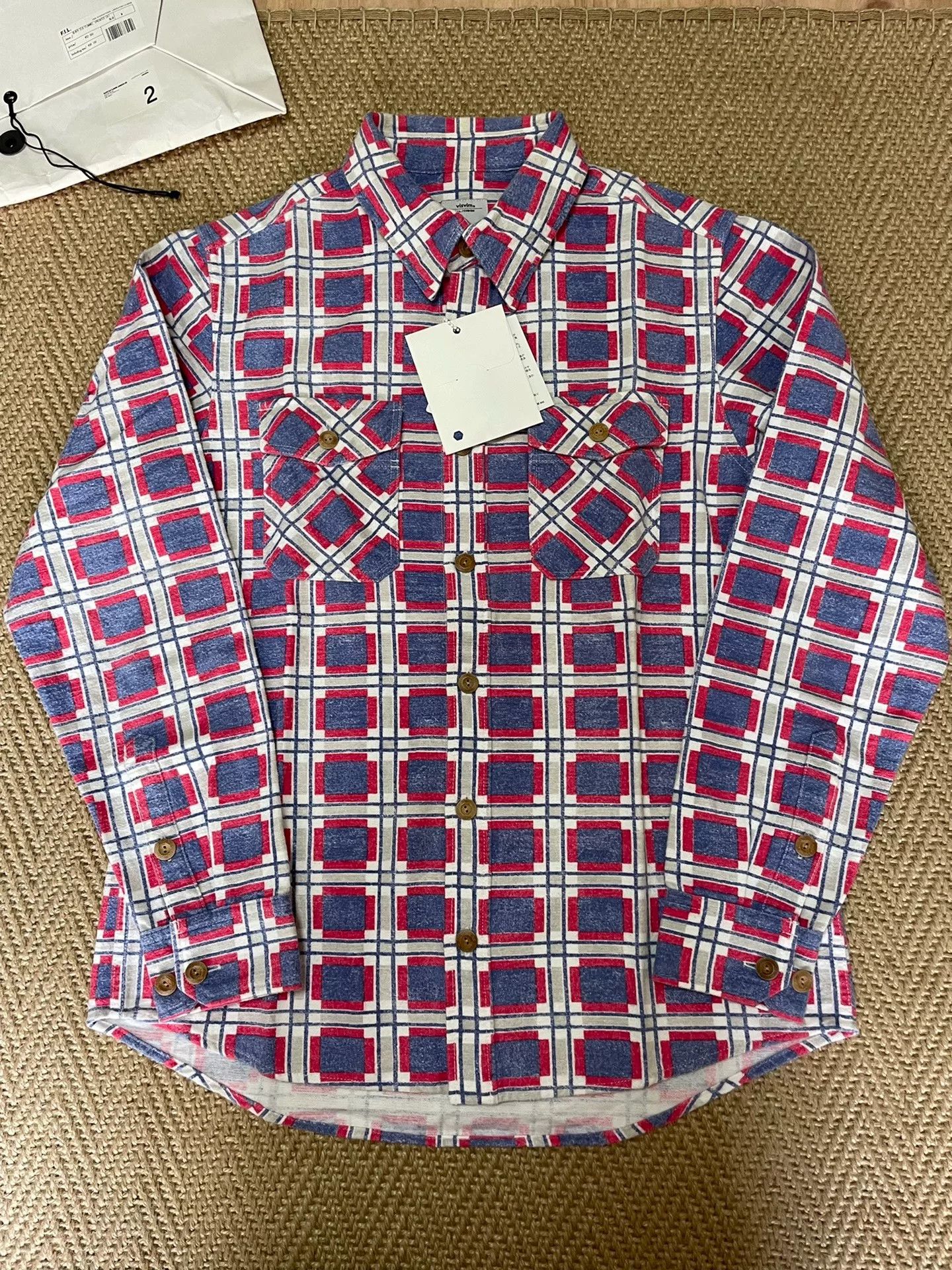 Visvim visvim black elk flannel long sleeve shirt Size US M / EU 48-50 / 2 - 6 Thumbnail