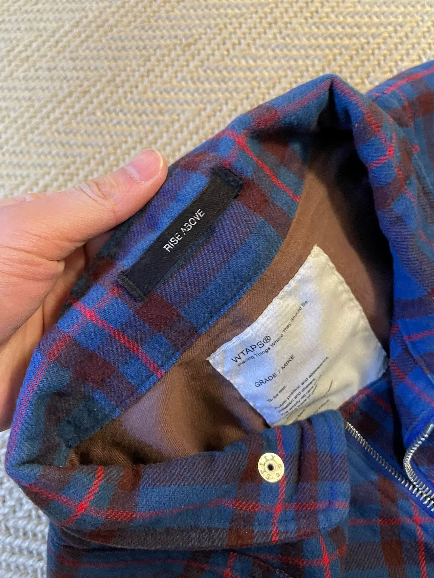 Wtaps WTAPS M3 Twill Zip Jacket with Pockets Size US M / EU 48-50 / 2 - 7 Thumbnail