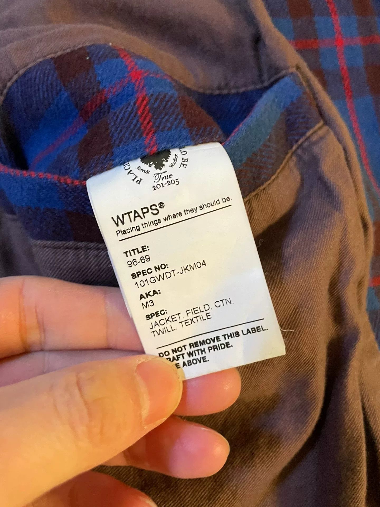 Wtaps WTAPS M3 Twill Zip Jacket with Pockets Size US M / EU 48-50 / 2 - 9 Thumbnail