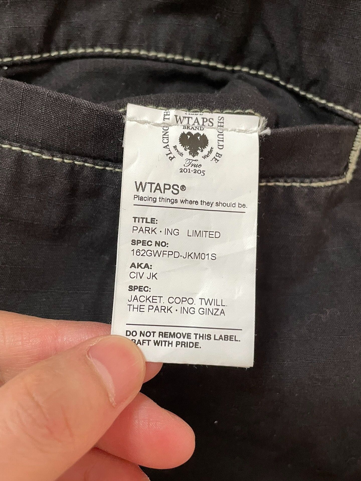 Wtaps WTAPS Park-Ing Jacket Camouflage Design Size US S / EU 44-46 / 1 - 9 Thumbnail