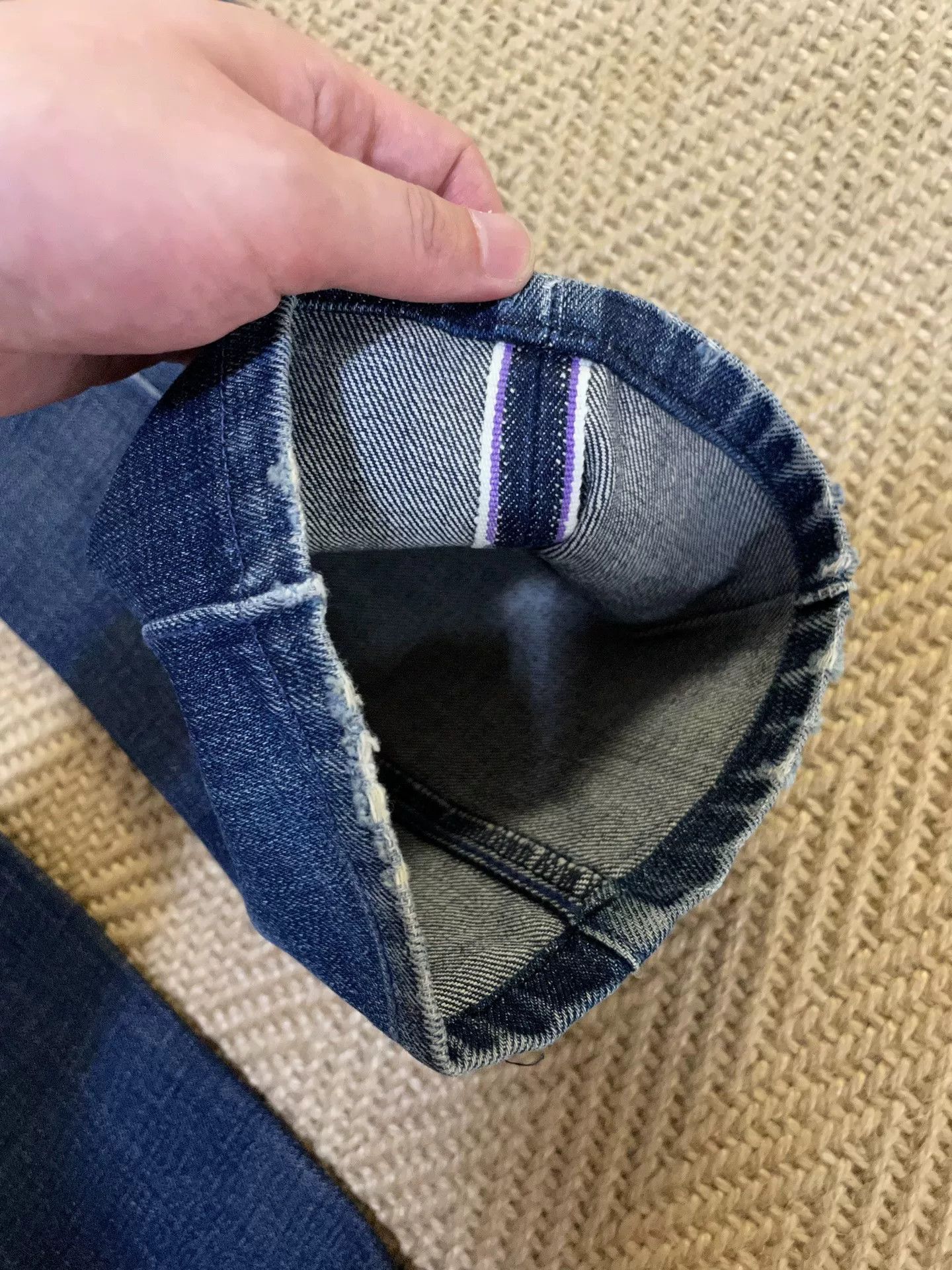 Neighborhood neighborhood washed denim pants with stitch details Size US 31 - 6 Thumbnail