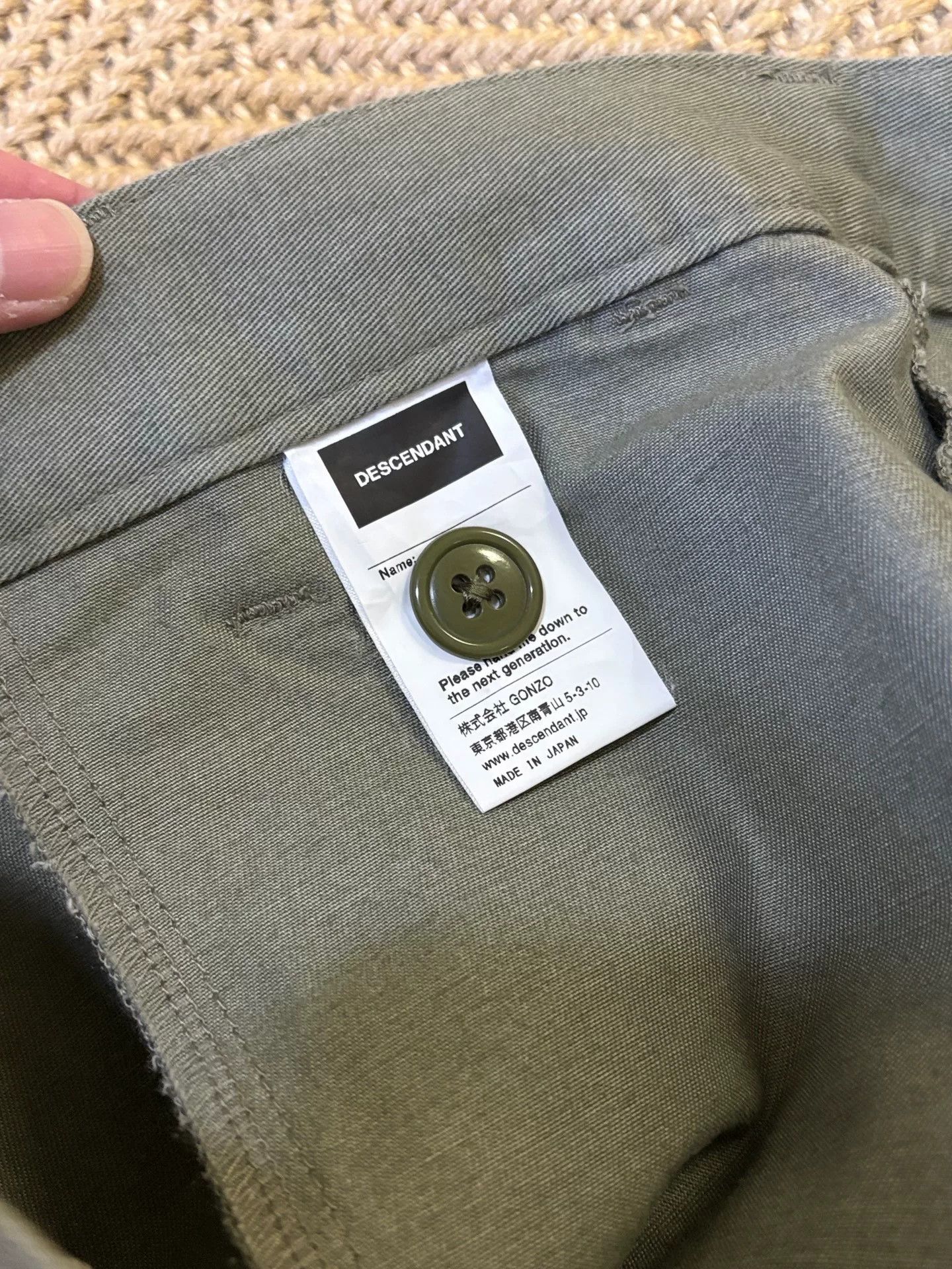 Descendant Descendant DWU Cargo Shorts in Excellent Condition Size US 31 - 9 Thumbnail