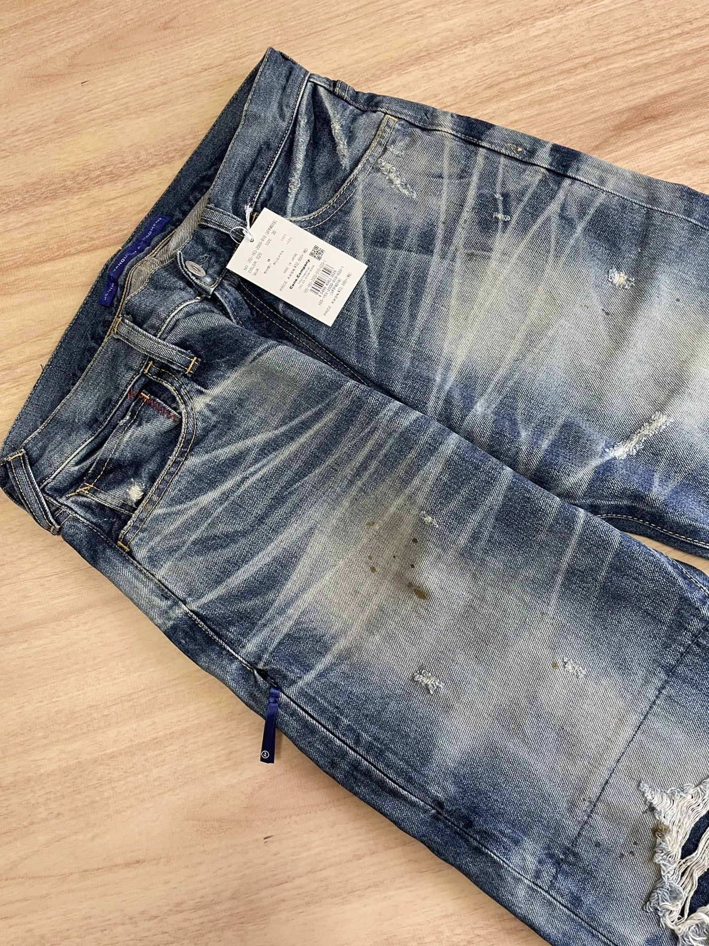 Fragment Design denim by vanquish paint splatter jeans Size US 30 / EU 46 - 6 Thumbnail