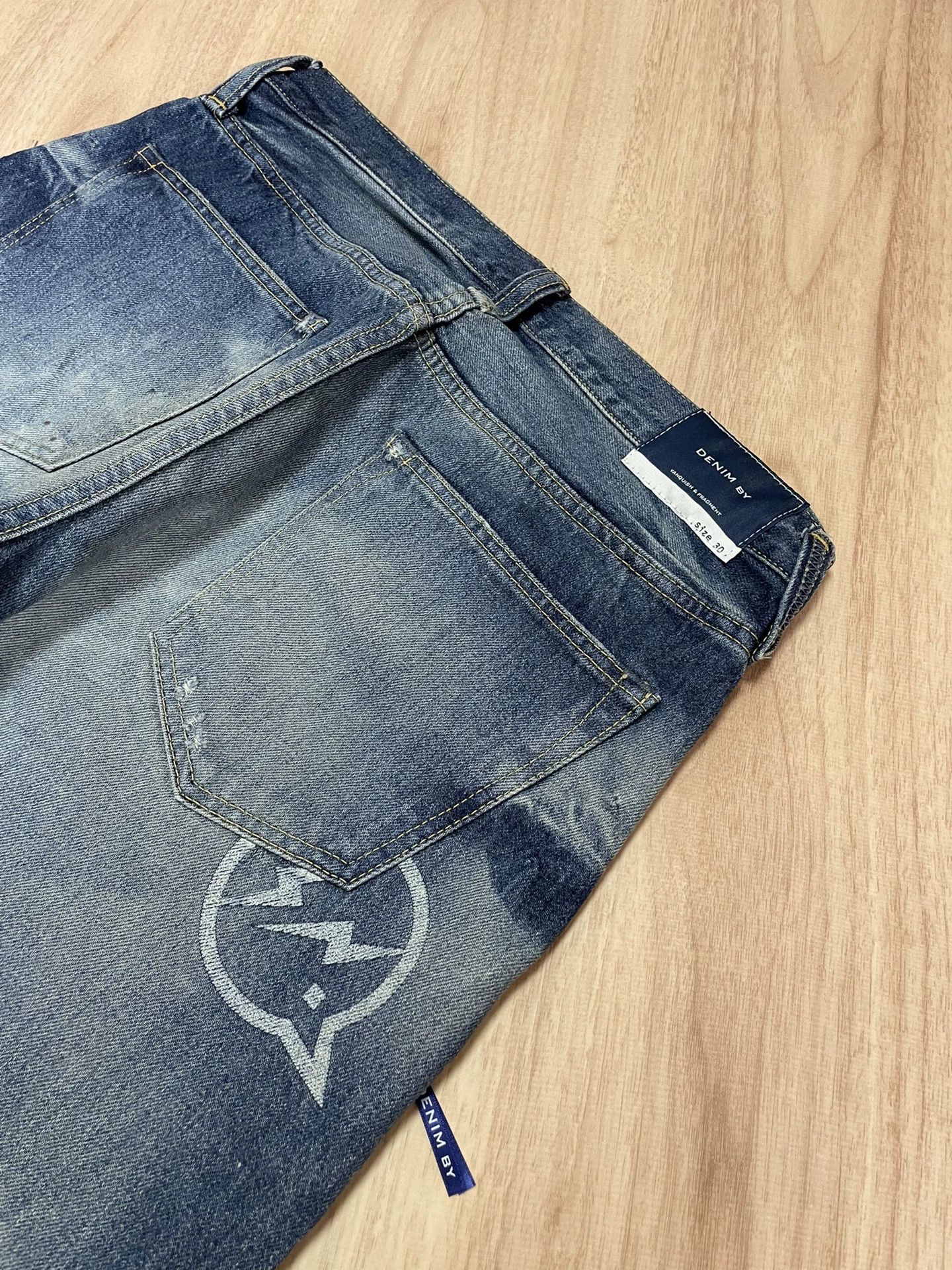 Fragment Design denim by vanquish paint splatter jeans Size US 30 / EU 46 - 3 Thumbnail