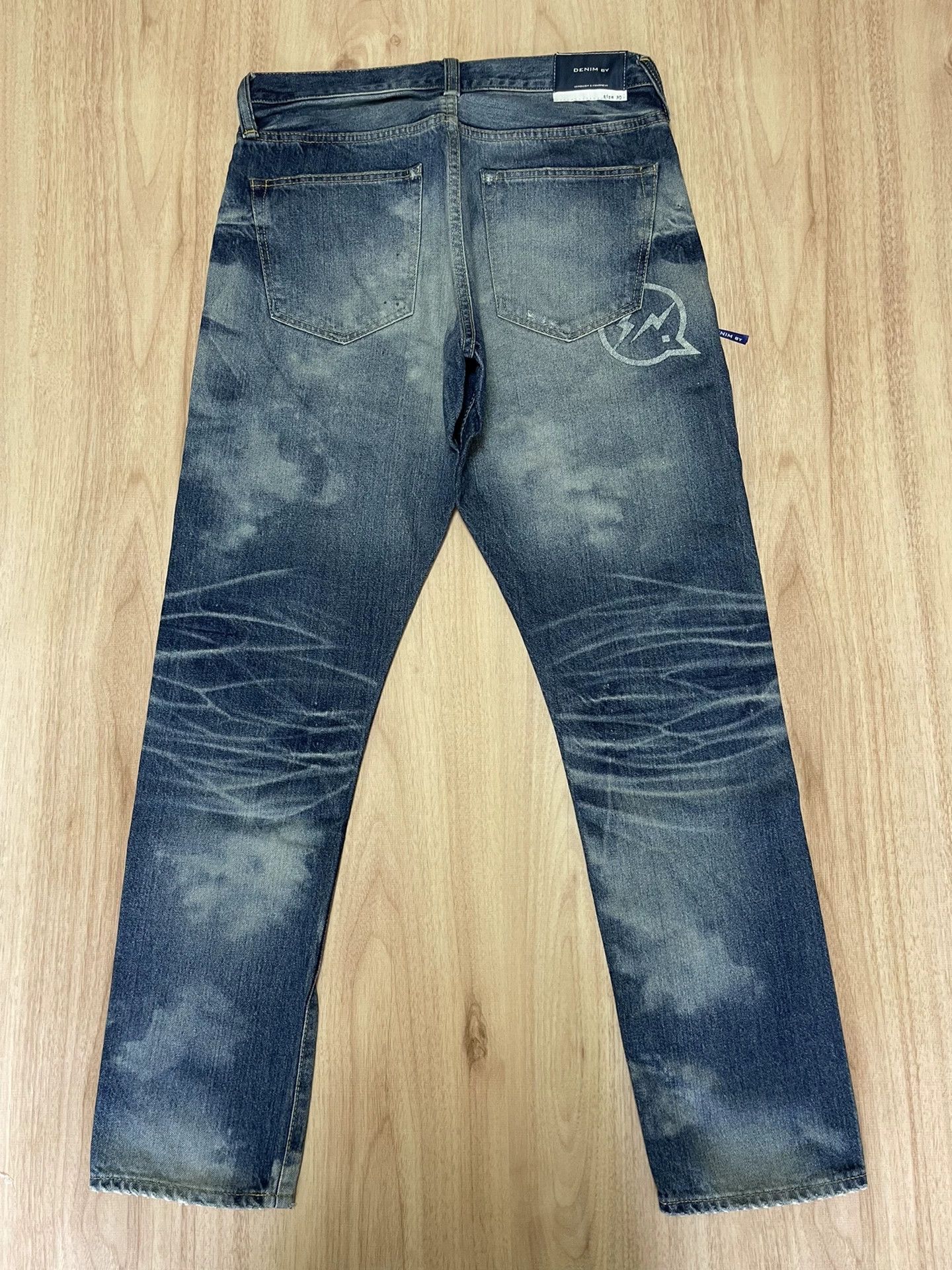 Fragment Design denim by vanquish paint splatter jeans Size US 30 / EU 46 - 2 Thumbnail