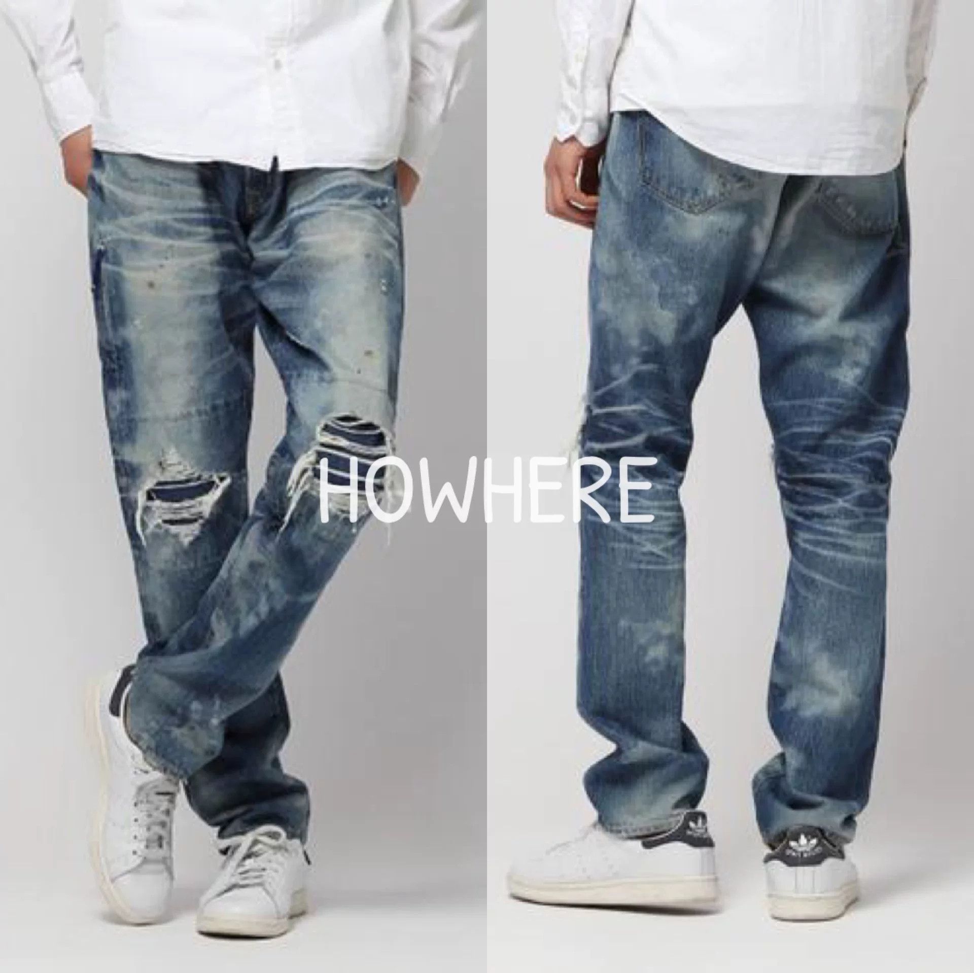 Fragment Design denim by vanquish paint splatter jeans Size US 30 / EU 46 - 9 Thumbnail