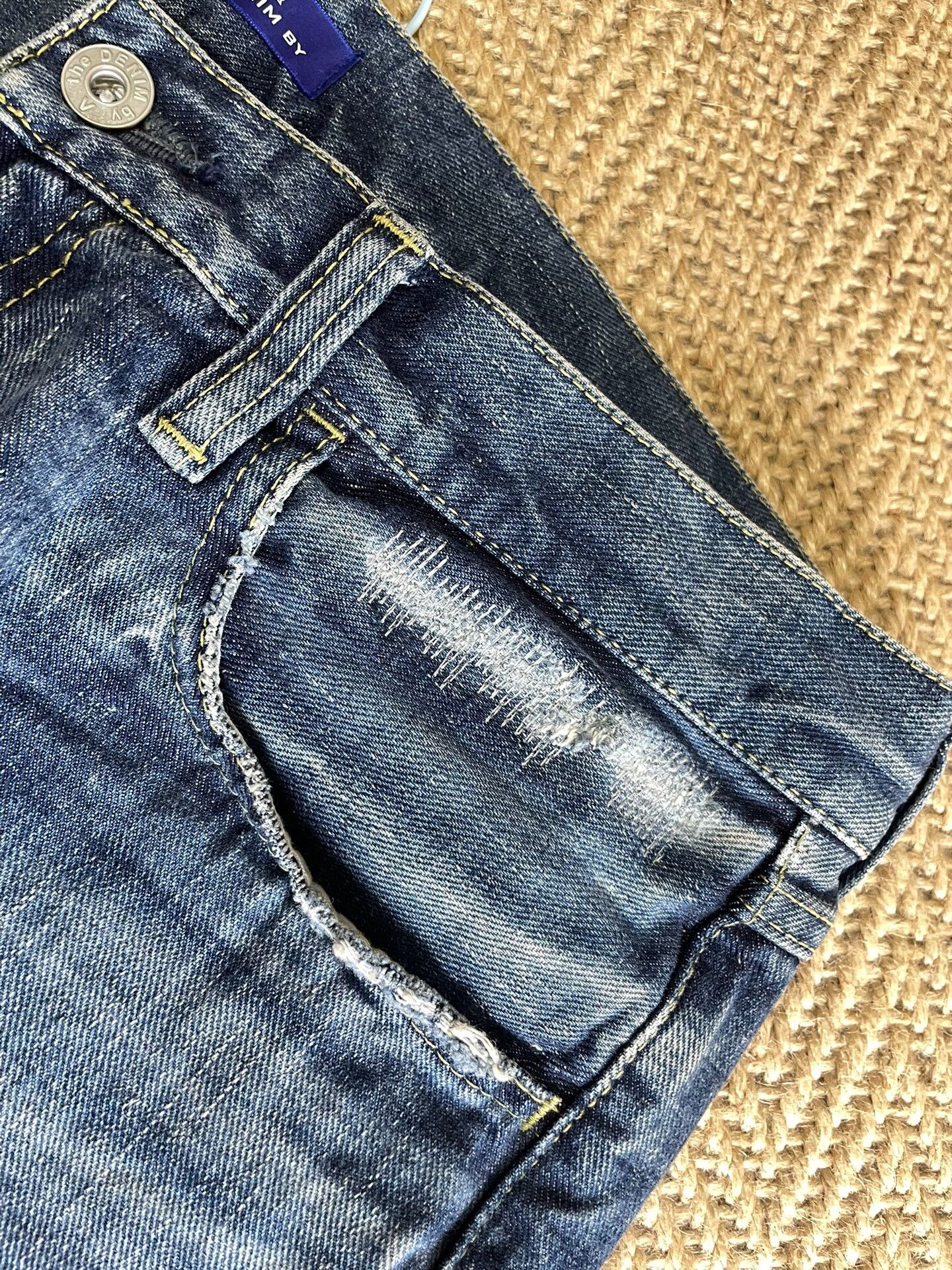 Fragment Design denim by vanquish fragment distressed jeans Size US 34 / EU 50 - 6 Thumbnail