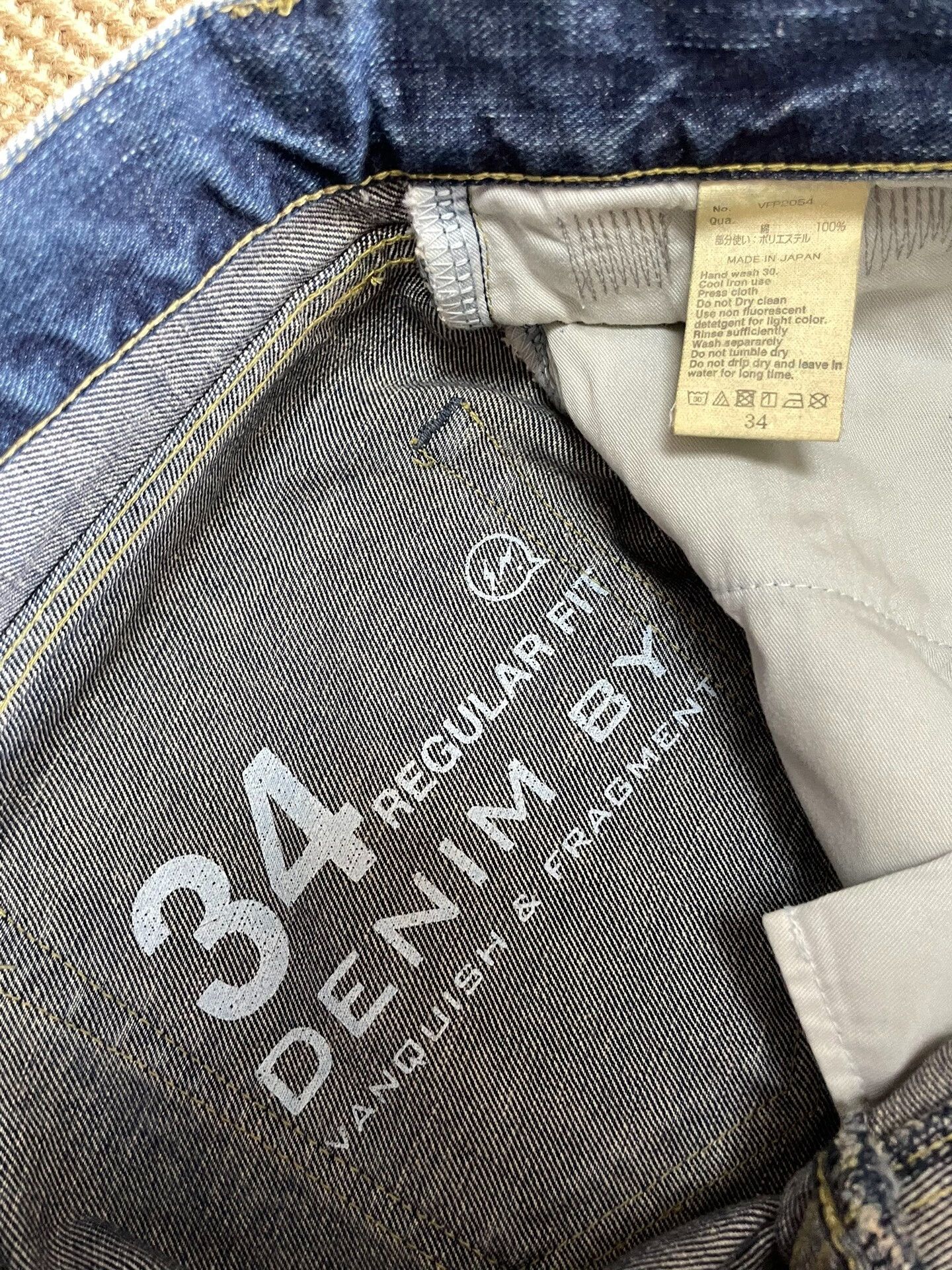 Fragment Design denim by vanquish fragment distressed jeans Size US 34 / EU 50 - 5 Thumbnail