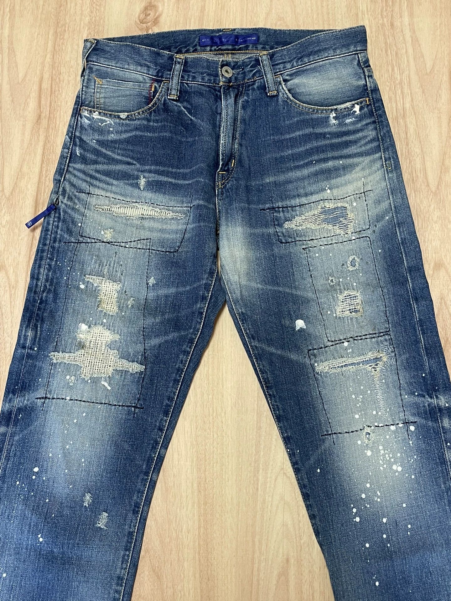 Fragment Design denim by vanquish fragment distressed jeans Size US 28 / EU 44 - 3 Thumbnail