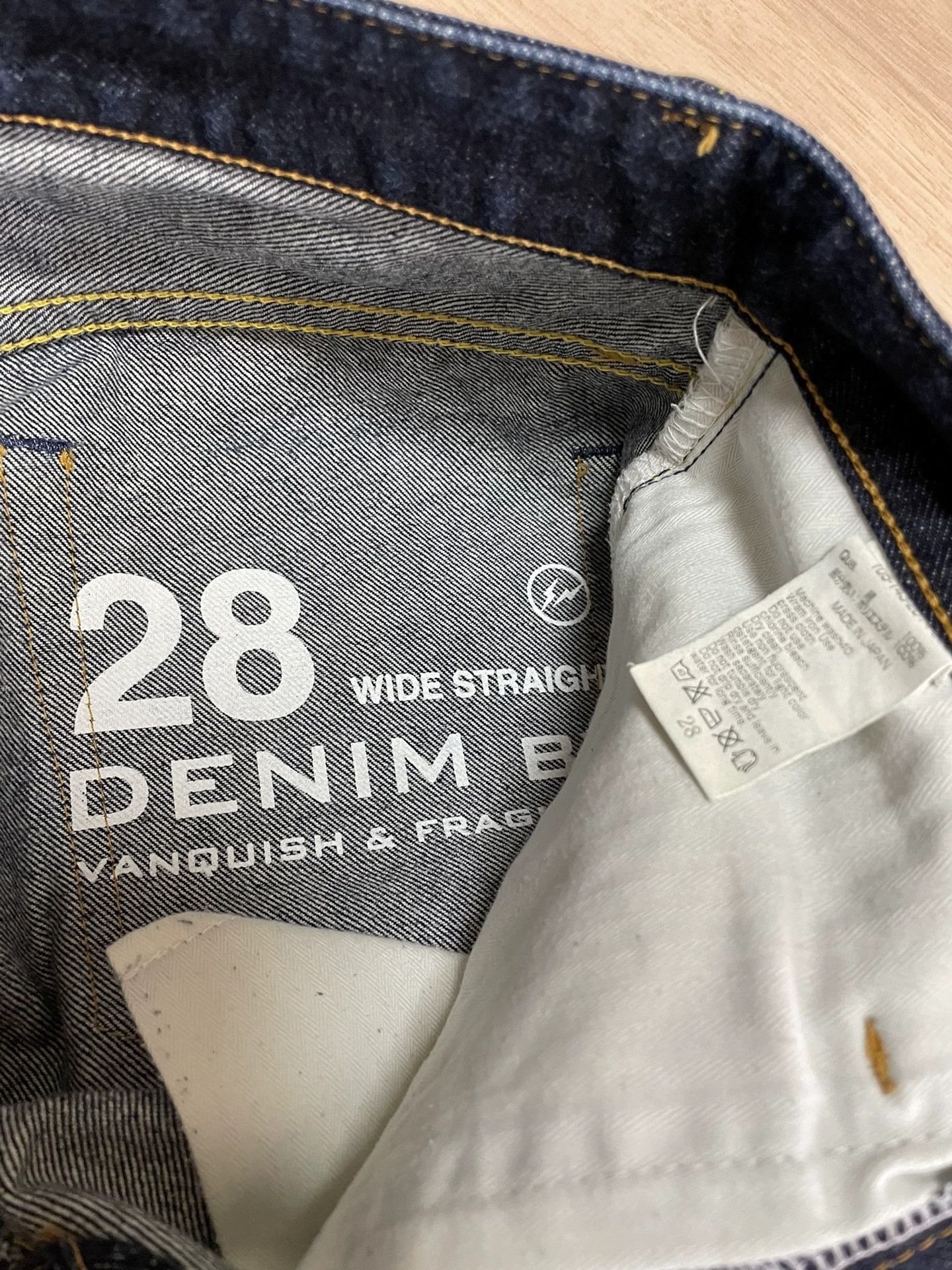 Fragment Design fragment lightning wash denim pants Size US 28 / EU 44 - 9 Thumbnail