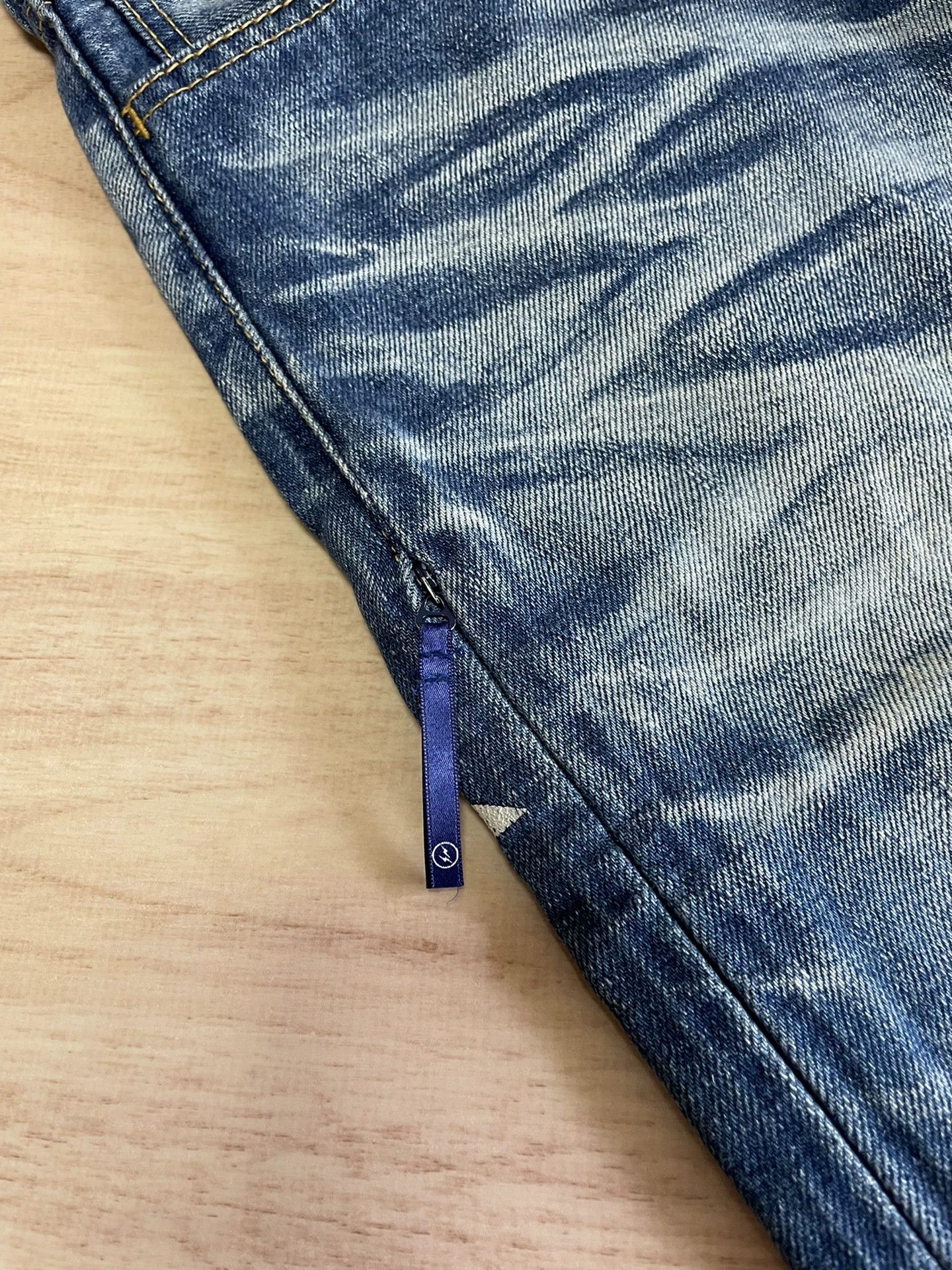 Evisu denim by vanquish fragment cropped jeans Size US 28 / EU 44 - 7 Thumbnail