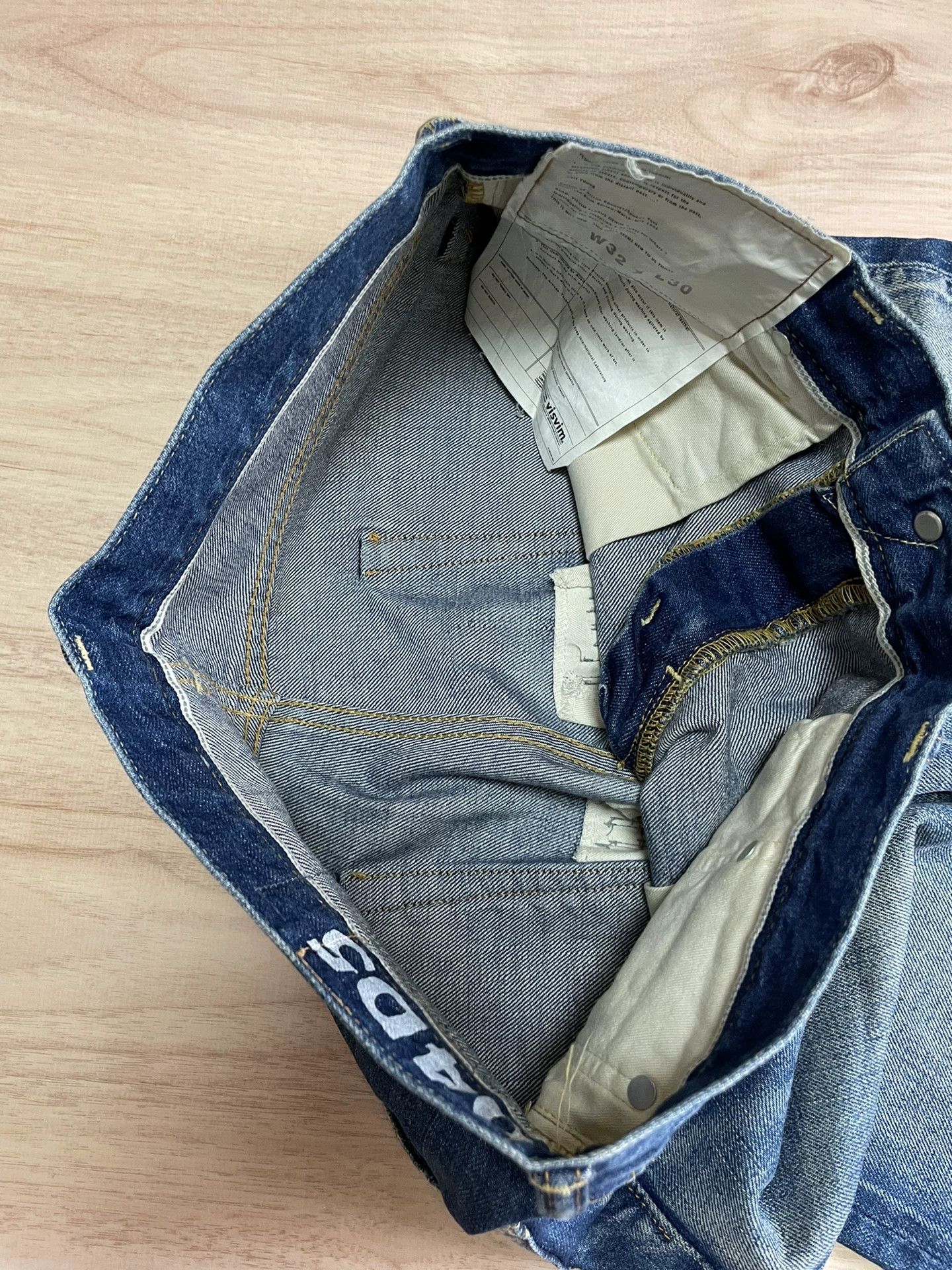 Visvim visvim damaged 5 wash jeans Size US 32 / EU 48 - 7 Thumbnail