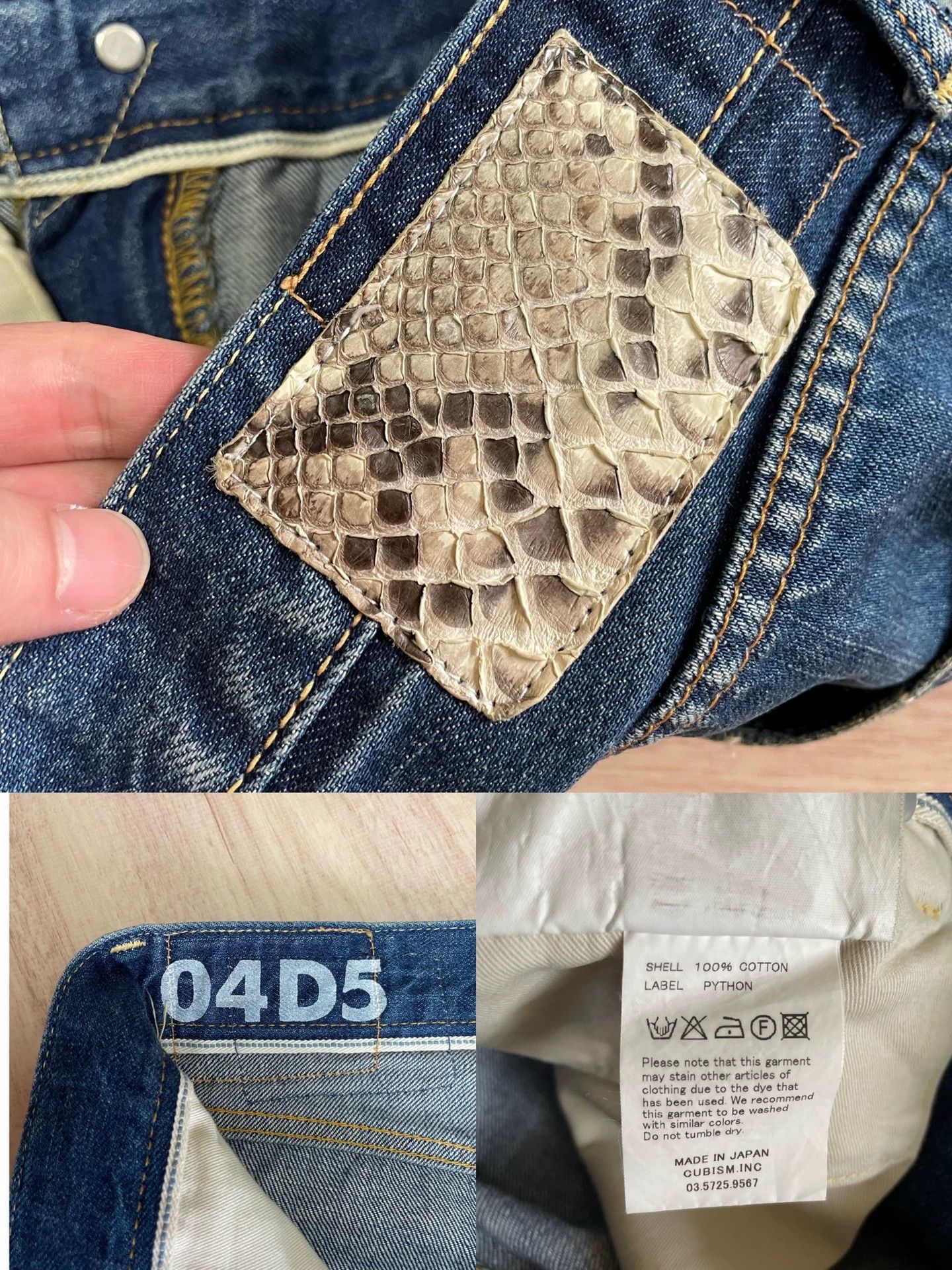 Visvim visvim damaged 5 wash jeans Size US 32 / EU 48 - 8 Thumbnail
