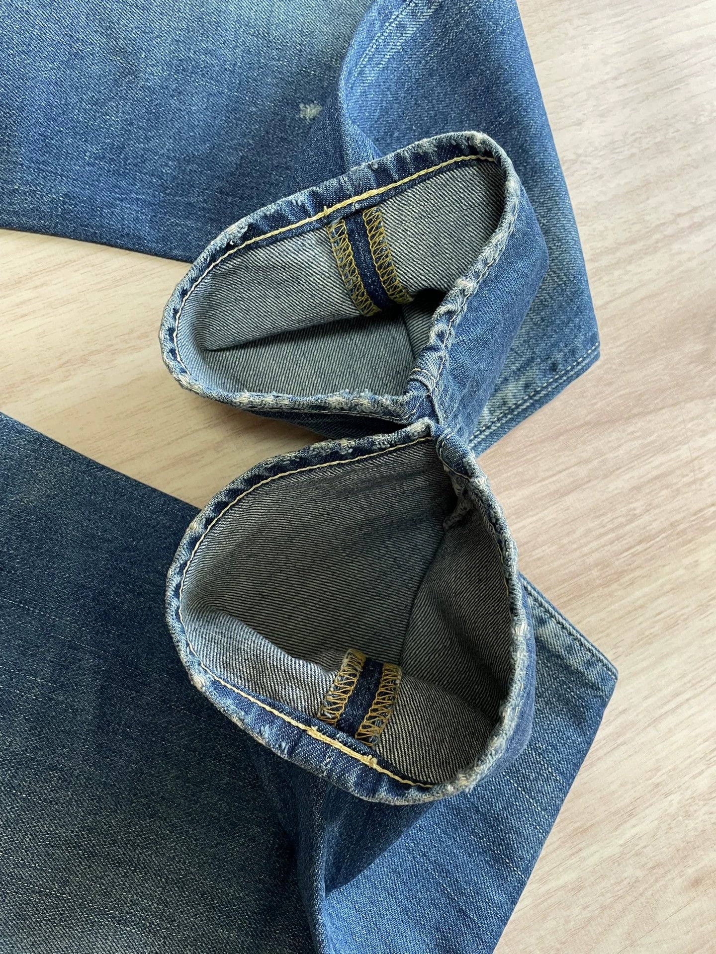 Visvim visvim damaged 5 wash jeans Size US 32 / EU 48 - 6 Thumbnail