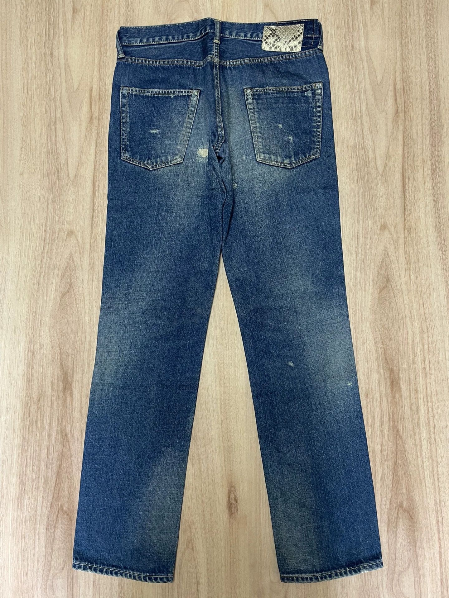 Visvim visvim damaged 5 wash jeans Size US 32 / EU 48 - 2 Thumbnail