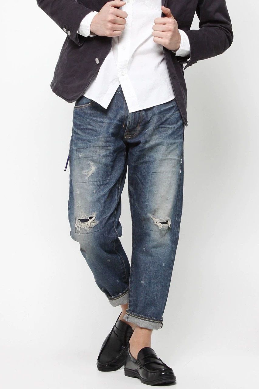 Fragment Design denim by vanquish fragment lightning wash pants Size US 32 / EU 48 - 9 Thumbnail