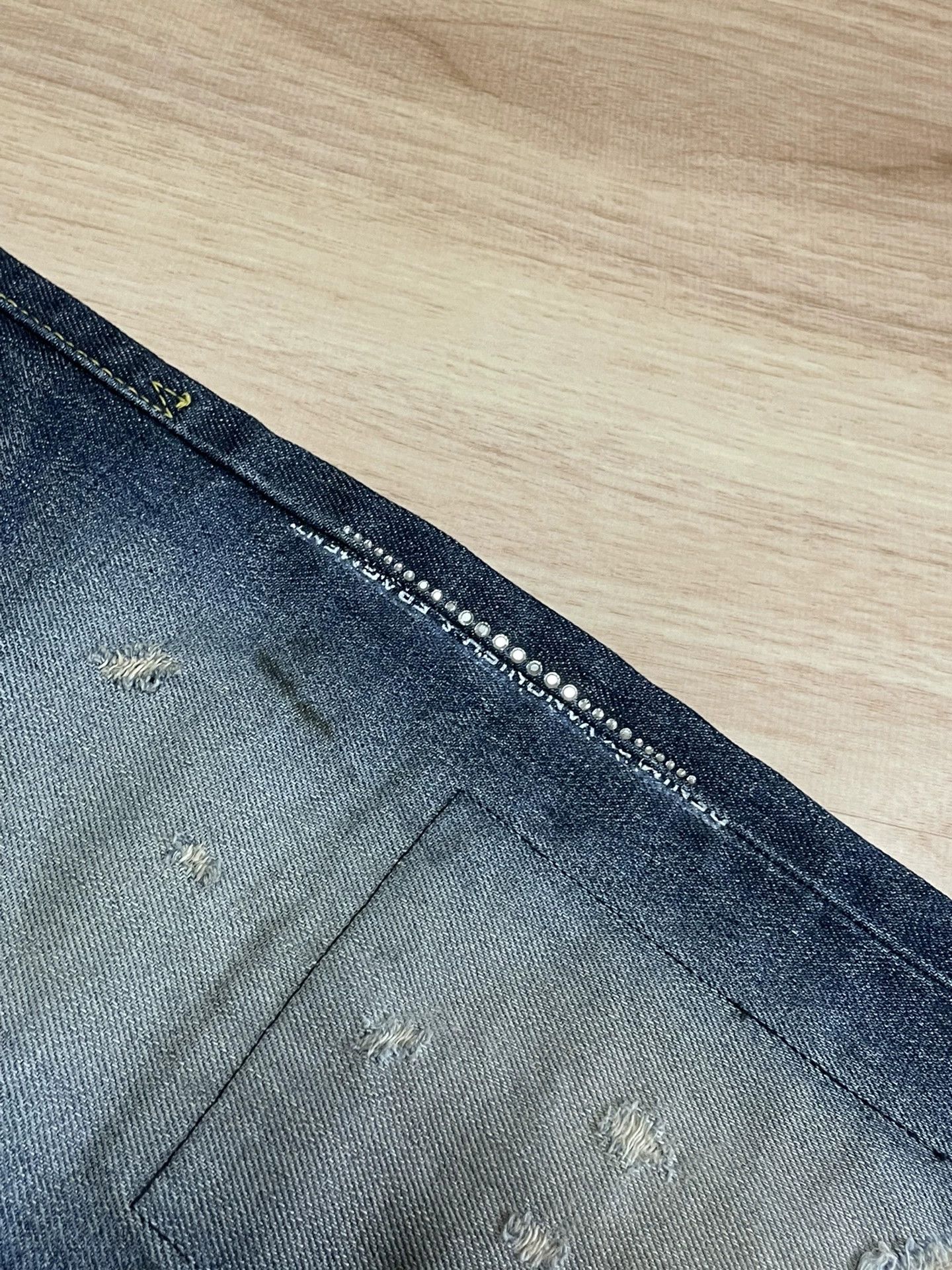 Fragment Design denim by vanquish fragment lightning wash pants Size US 32 / EU 48 - 4 Thumbnail