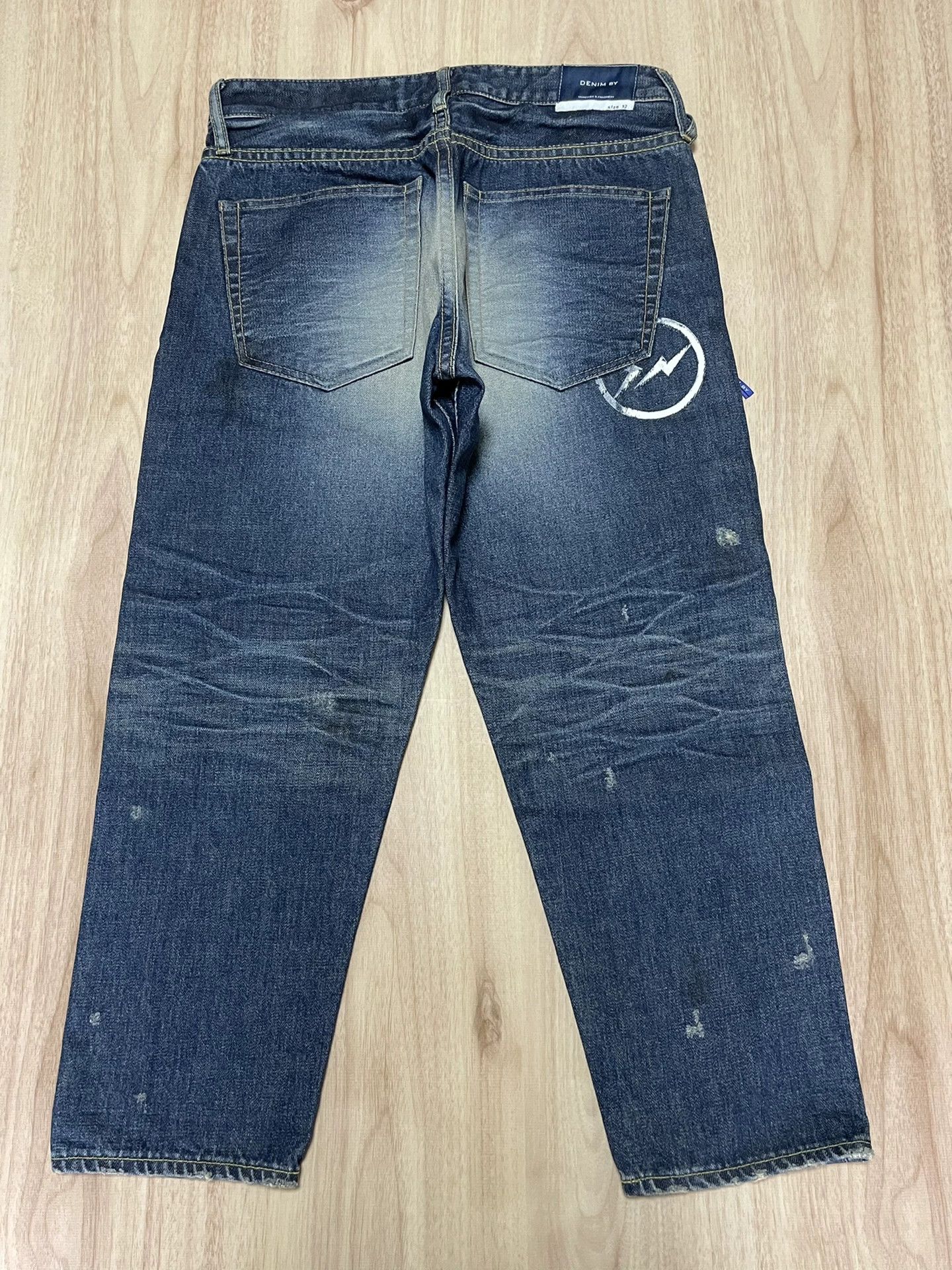 Fragment Design denim by vanquish fragment lightning wash pants Size US 32 / EU 48 - 2 Thumbnail
