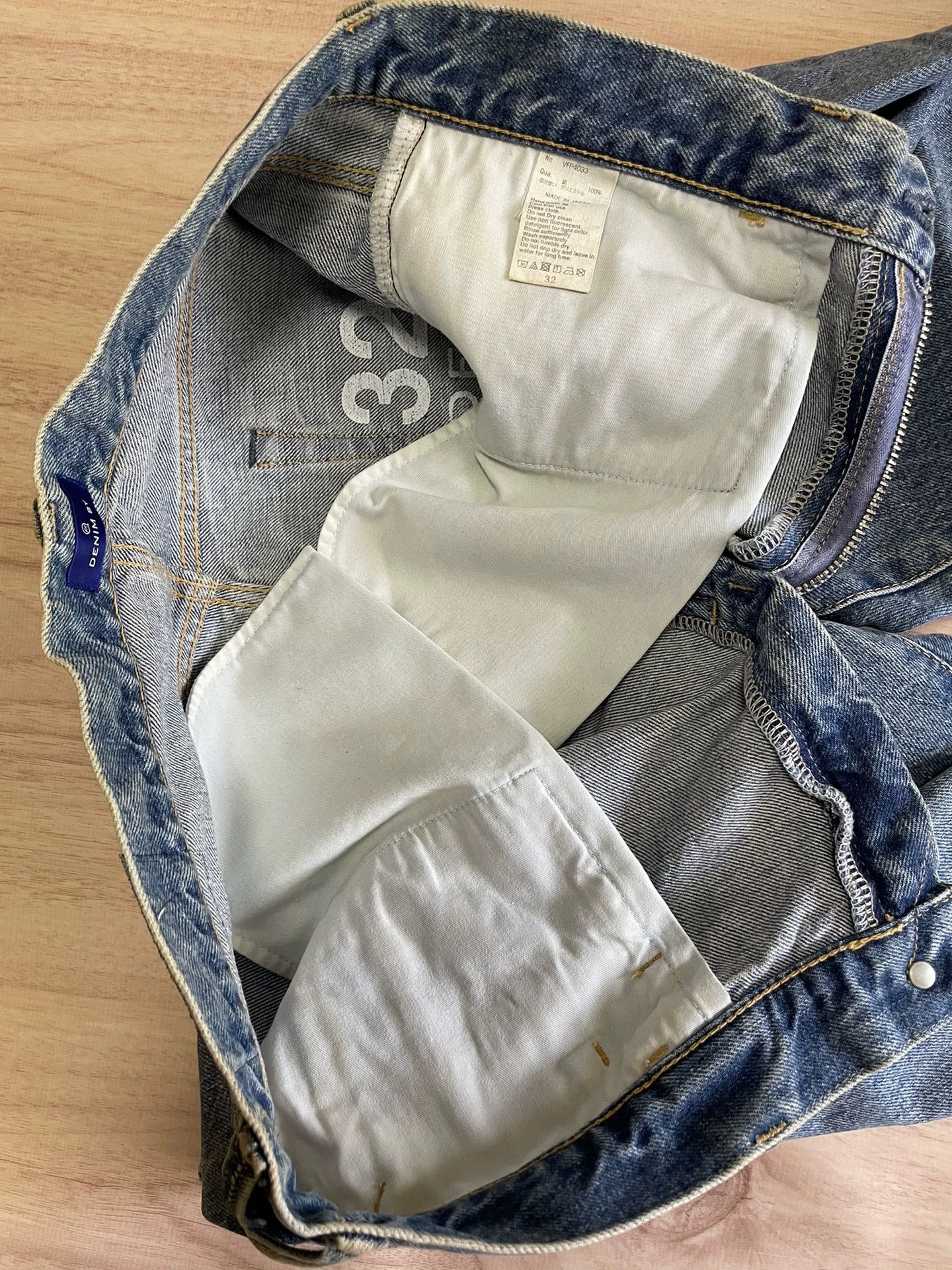 Evisu denim by vanquish fragment distressed jeans Size US 31 - 6 Thumbnail