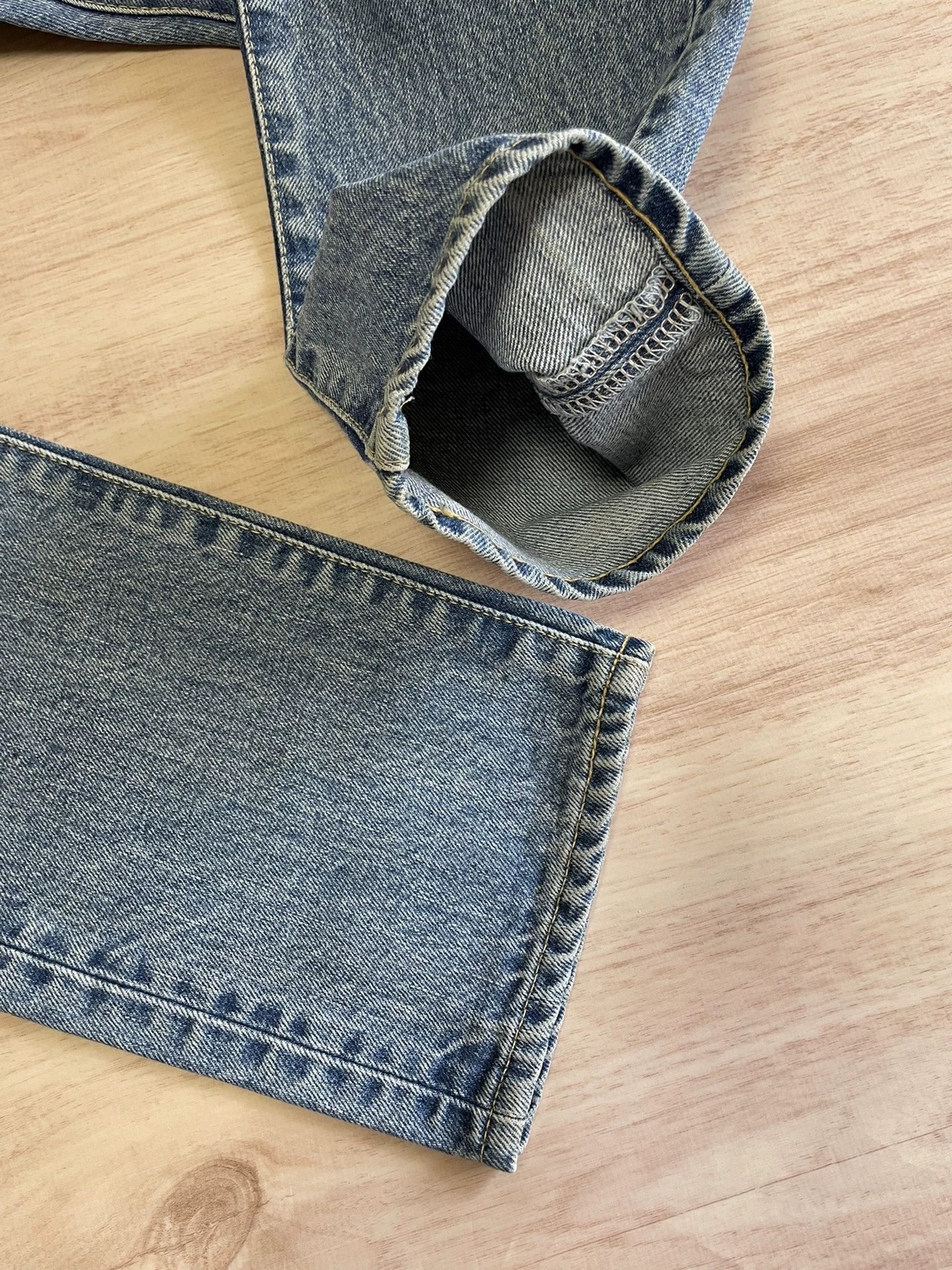 Evisu denim by vanquish fragment distressed jeans Size US 31 - 5 Thumbnail