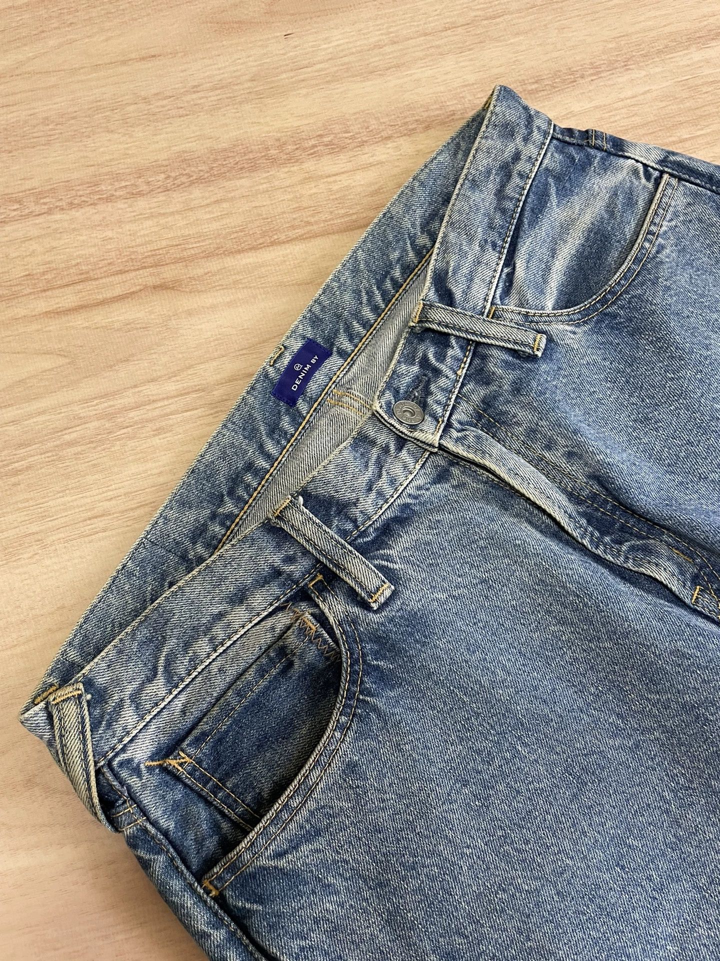 Evisu denim by vanquish fragment distressed jeans Size US 31 - 4 Thumbnail