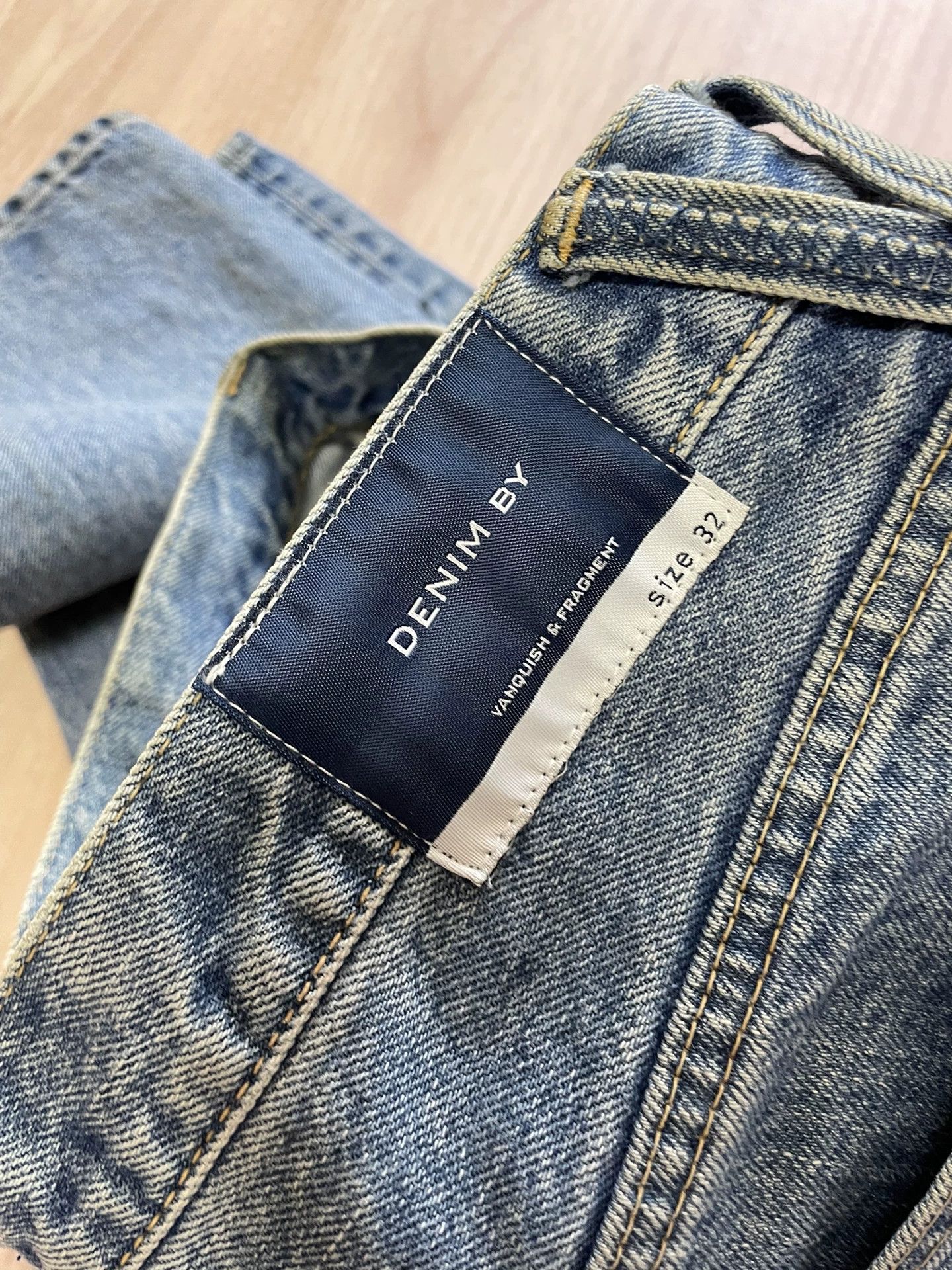 Evisu denim by vanquish fragment distressed jeans Size US 31 - 7 Thumbnail