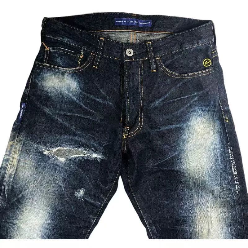 Fragment Design denim by vanquish & fragment tapered jeans Size US 28 / EU 44 - 4 Thumbnail