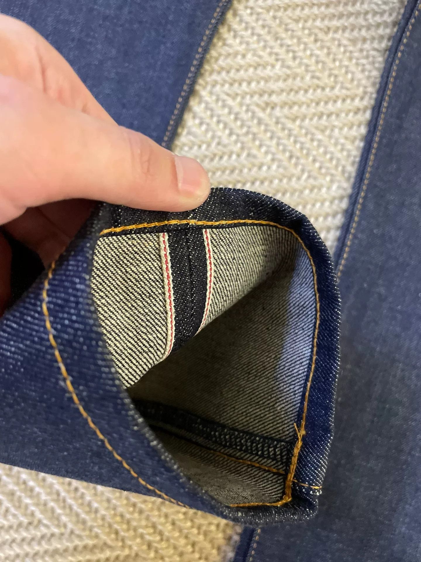Fragment Design denim by vanquish & fragment embroidered jeans Size US 30 / EU 46 - 7 Thumbnail