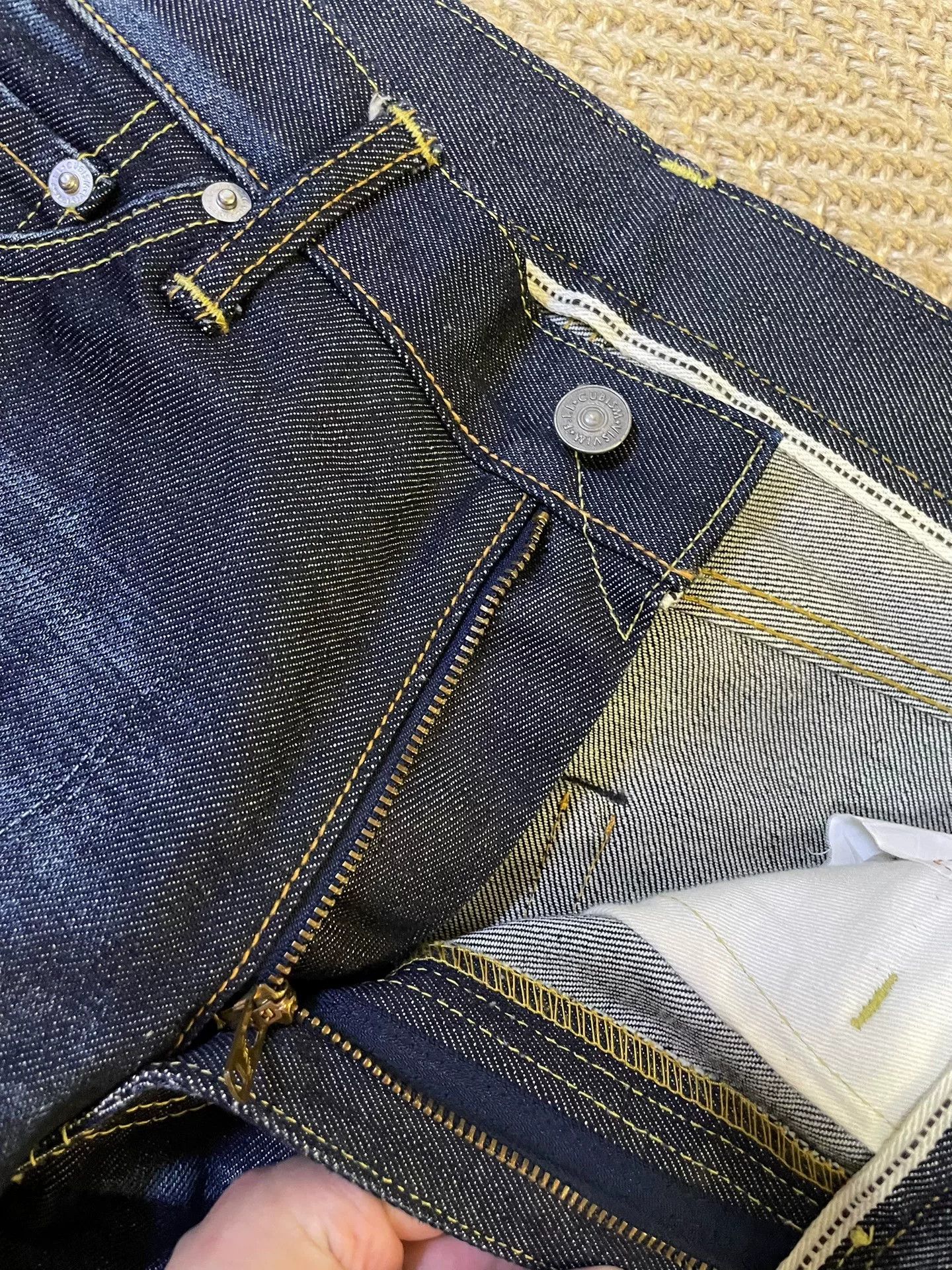 Visvim visvim social sculpture early wash denim pants Size US 32 / EU 48 - 9 Thumbnail