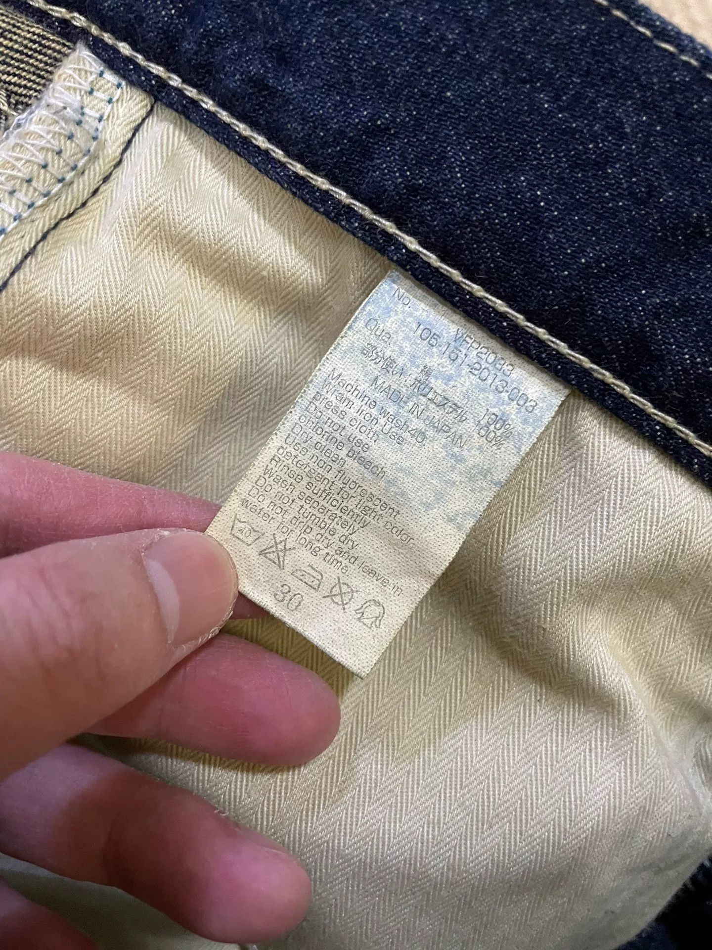 Fragment Design vanquish fragment vintage wash denim jeans Size US 30 / EU 46 - 9 Thumbnail