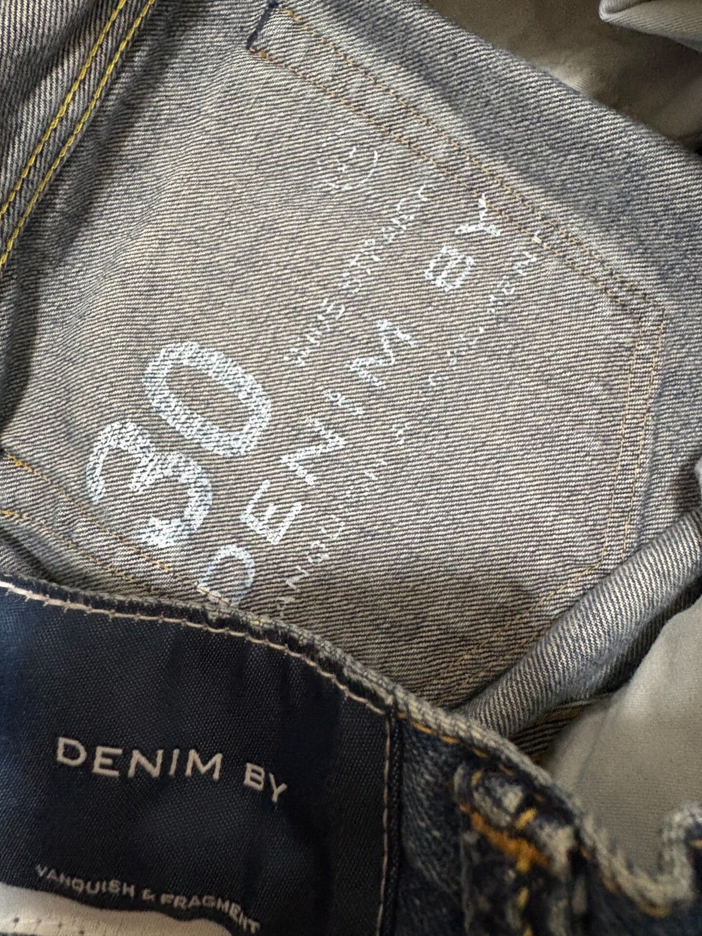 Fragment Design denim by vanquish & fragment distressed jeans Size US 30 / EU 46 - 8 Thumbnail