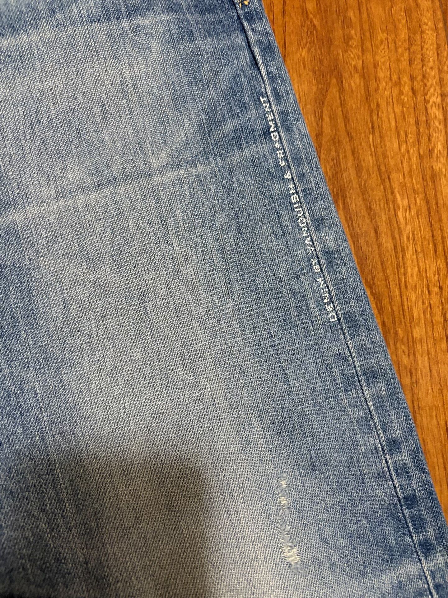 Fragment Design denim by vanquish & fragment cropped jeans Size US 28 / EU 44 - 6 Thumbnail