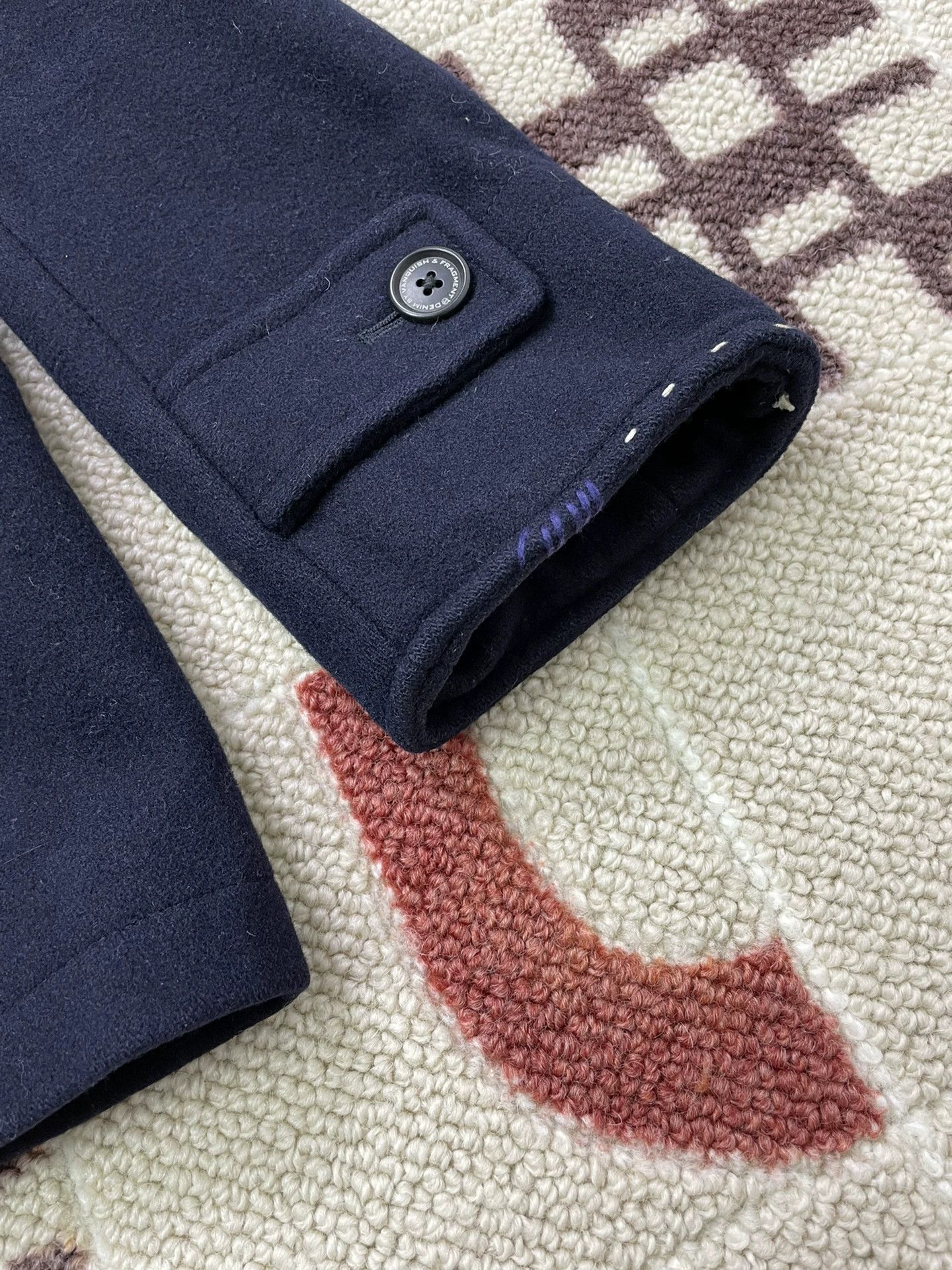 Fragment Design denim by vanquish fragment blue and white coat Size US M / EU 48-50 / 2 - 5 Thumbnail