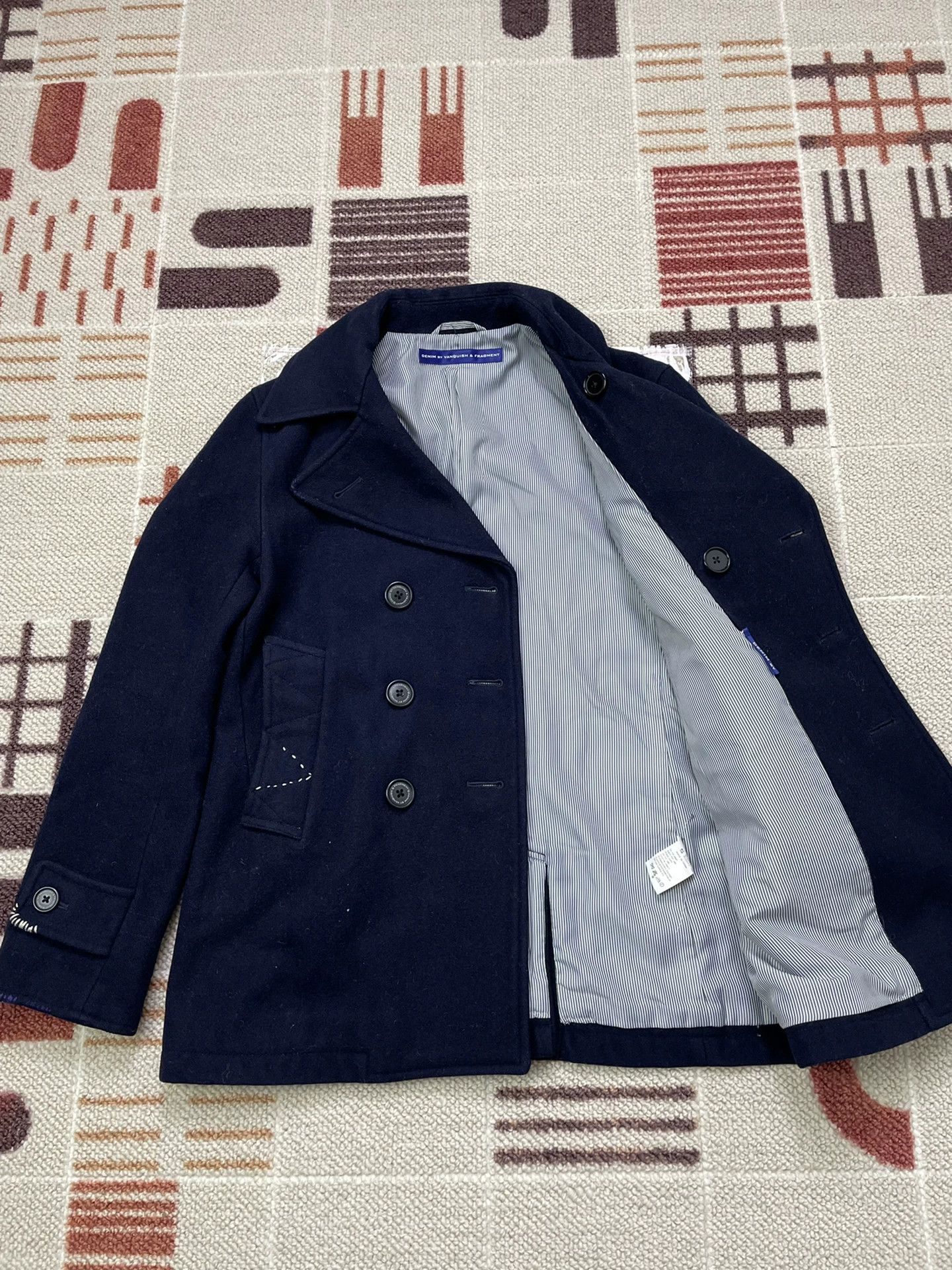 Fragment Design denim by vanquish fragment blue and white coat Size US M / EU 48-50 / 2 - 3 Thumbnail