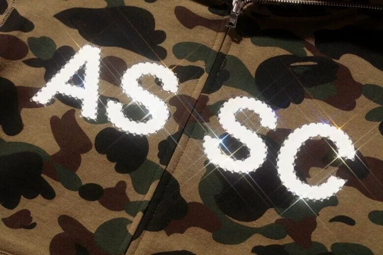 Bape bape x assc limited edition camouflage hoodie Size US M / EU 48-50 / 2 - 9 Thumbnail