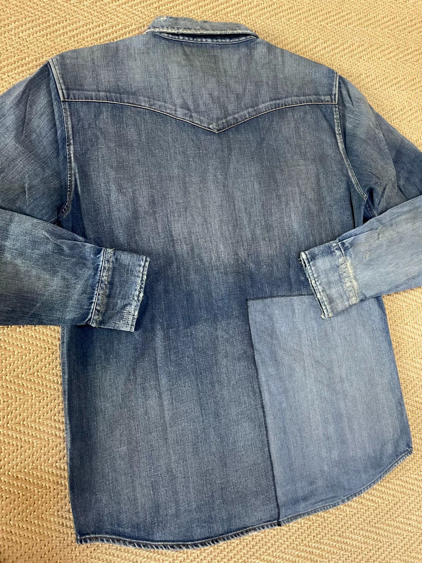 Fragment Design denim by vanquish & fragment shirt jacket Size US XL / EU 56 / 4 - 3 Thumbnail