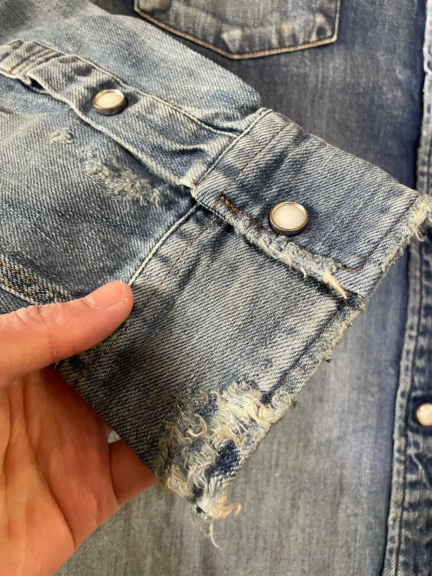 Fragment Design denim by vanquish & fragment shirt jacket Size US XL / EU 56 / 4 - 7 Thumbnail