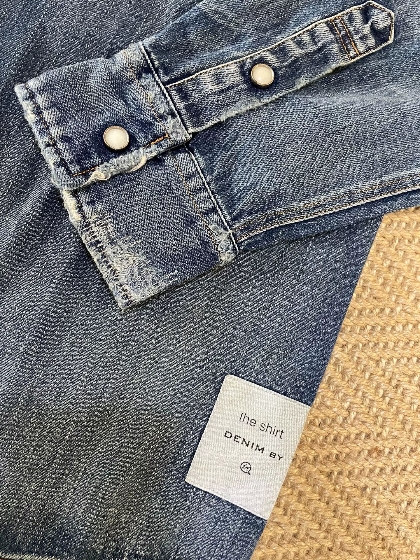 Fragment Design denim by vanquish & fragment shirt jacket Size US XL / EU 56 / 4 - 4 Thumbnail