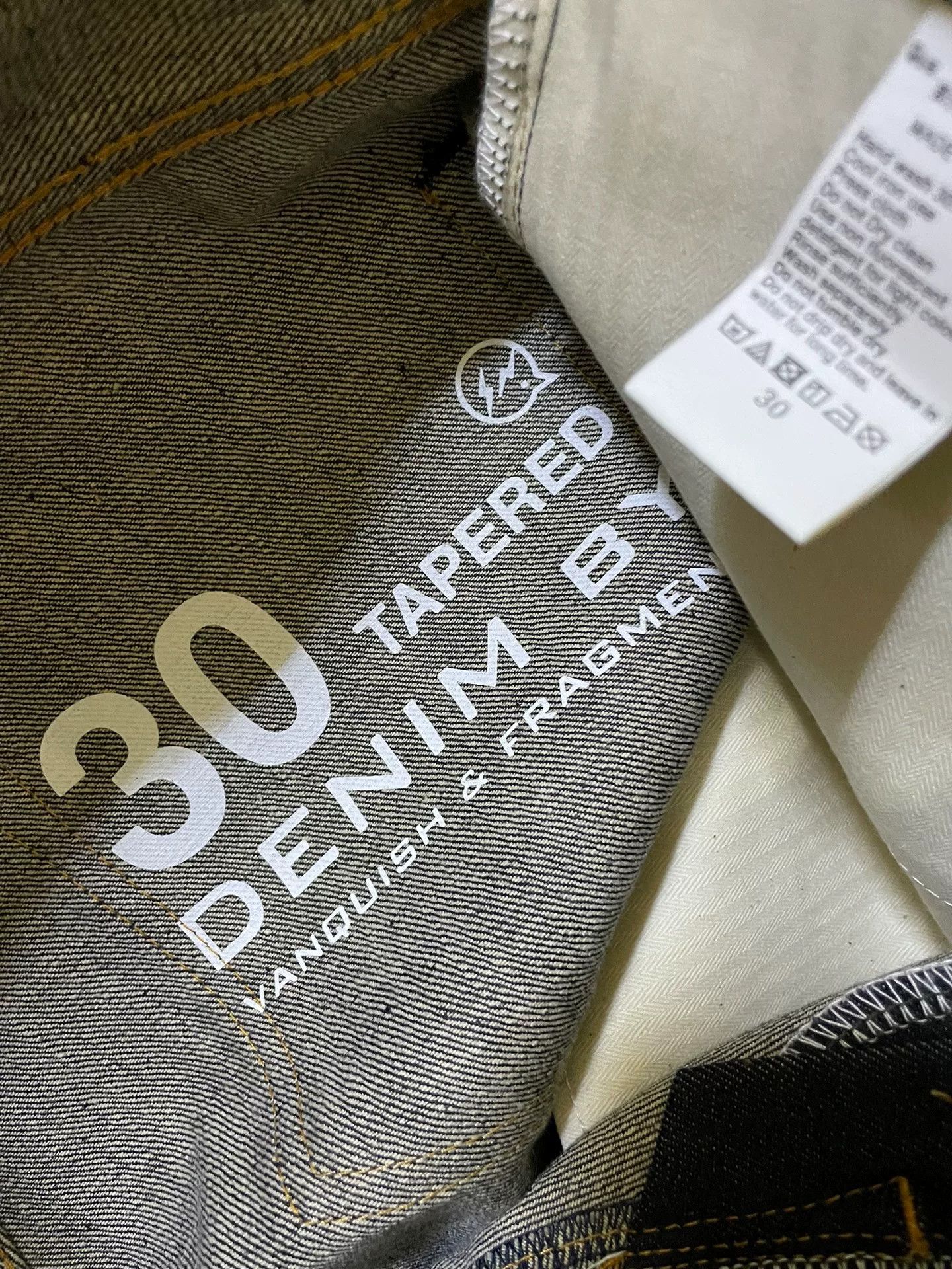 Fragment Design denim by vanquish & fragment original color jeans Size US 30 / EU 46 - 8 Thumbnail