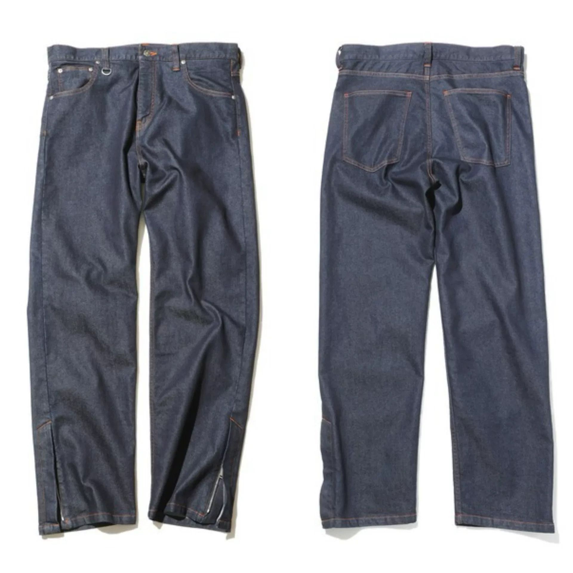 Sophnet. sophnet. one washed hem indigo jeans Size US 26 / EU 42 - 8 Thumbnail