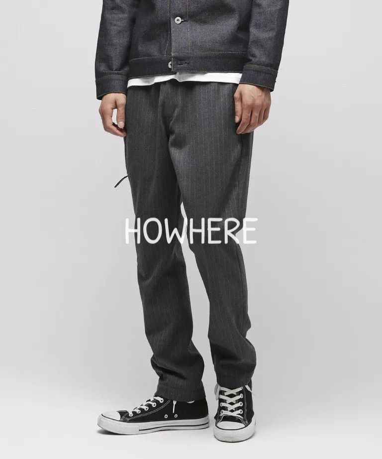 Fragment Design vanquish & fragment gray wool striped pants Size US 36 / EU 52 - 9 Thumbnail