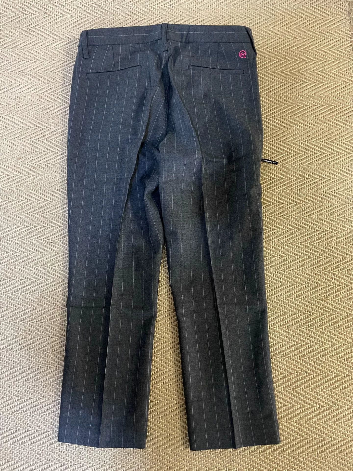 Fragment Design vanquish & fragment gray wool striped pants Size US 36 / EU 52 - 2 Thumbnail