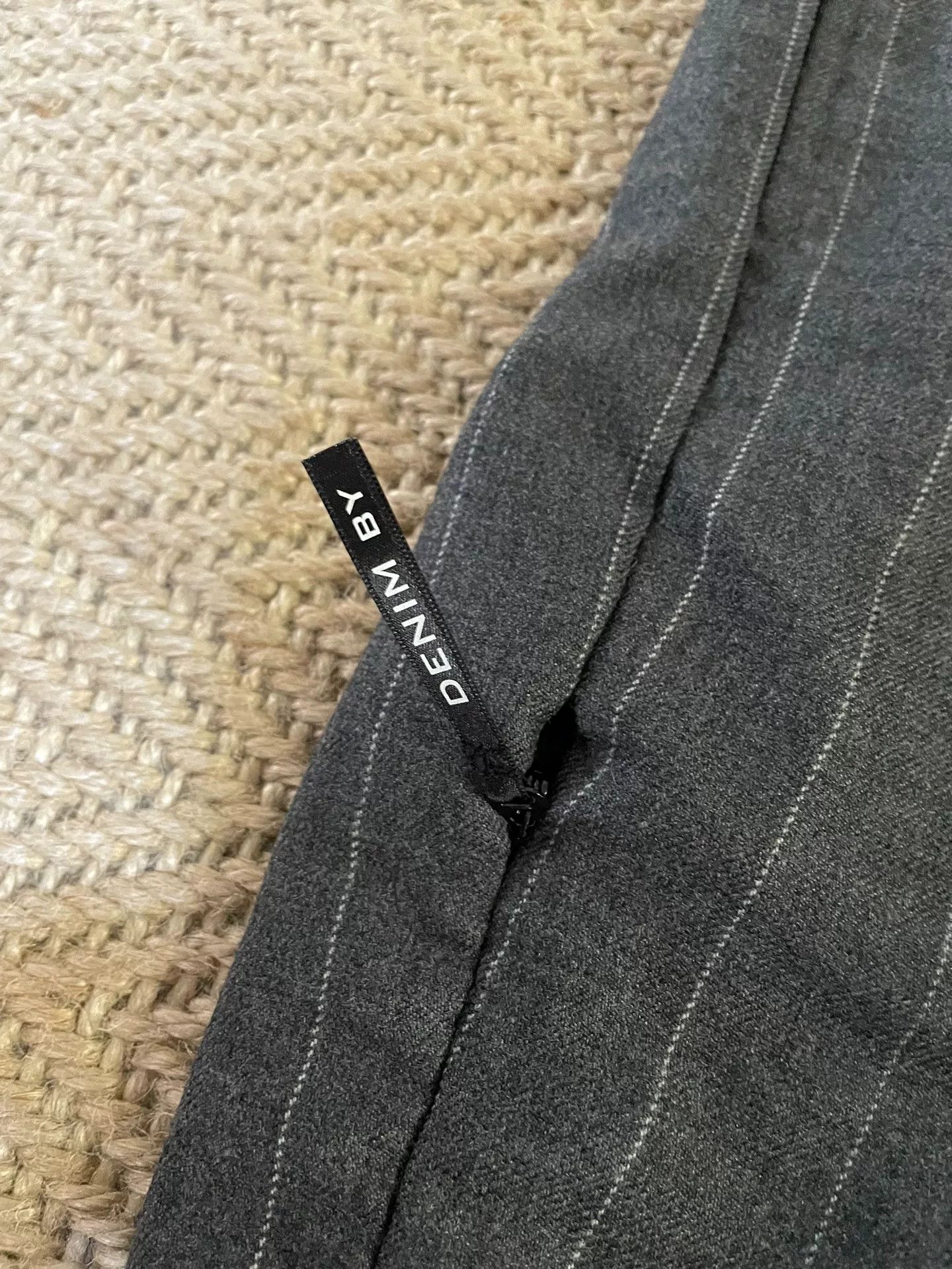 Fragment Design vanquish & fragment gray wool striped pants Size US 36 / EU 52 - 5 Thumbnail