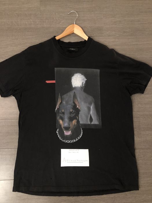 Givenchy (Rare)Givenchy Doberman T-Shirt | Grailed