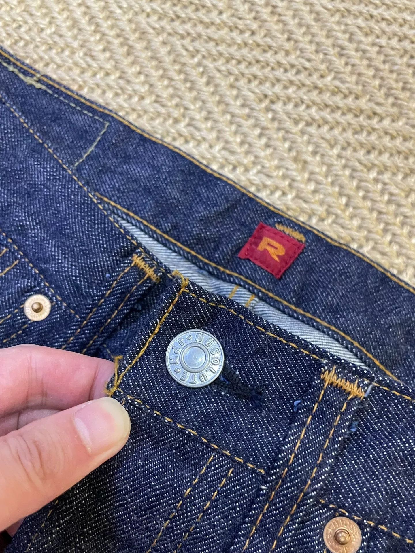 RESOLUTE resolute 710 vintage straight-leg jeans Size US 31 - 7 Thumbnail