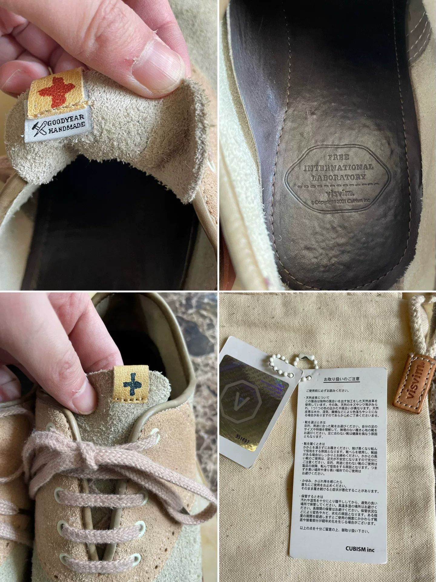 Visvim visvim patrician suede-folk low-top boots Size US 10 / EU 43 - 8 Thumbnail